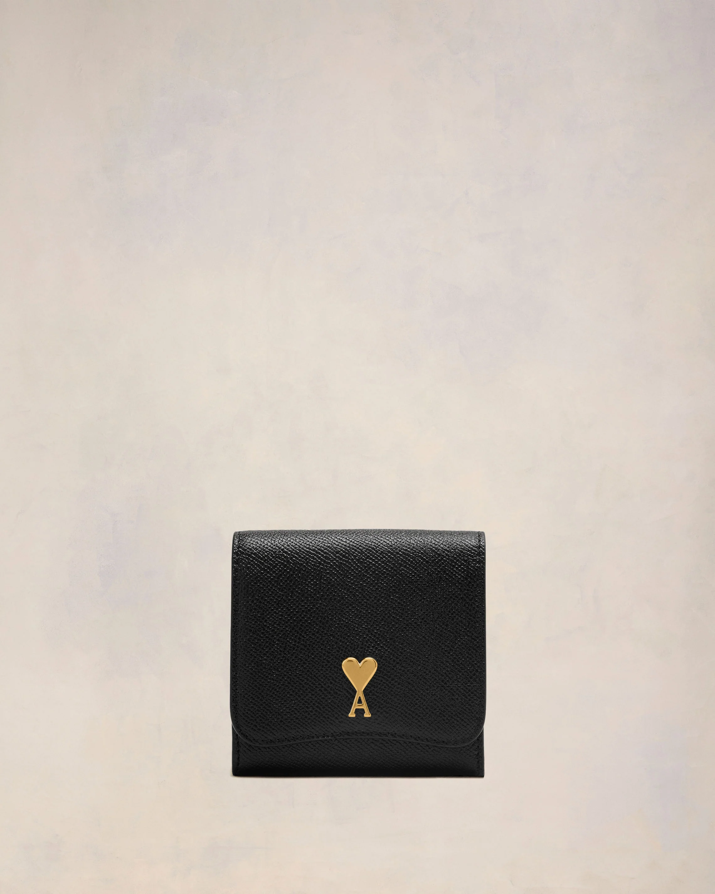 Black Leather Paris Paris Wallet