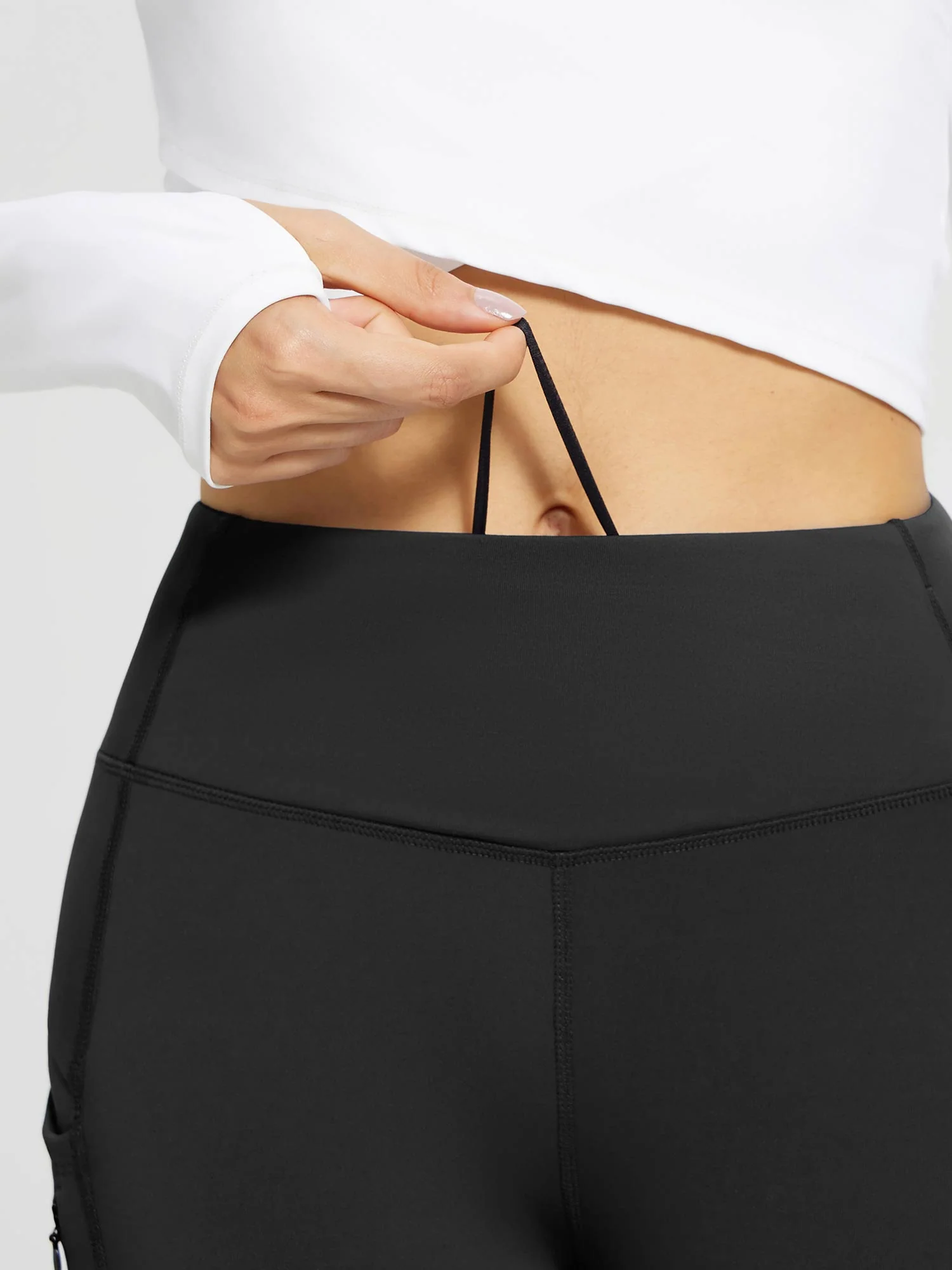 Laureate Fleece-Lined High Rise Pocket Leggings