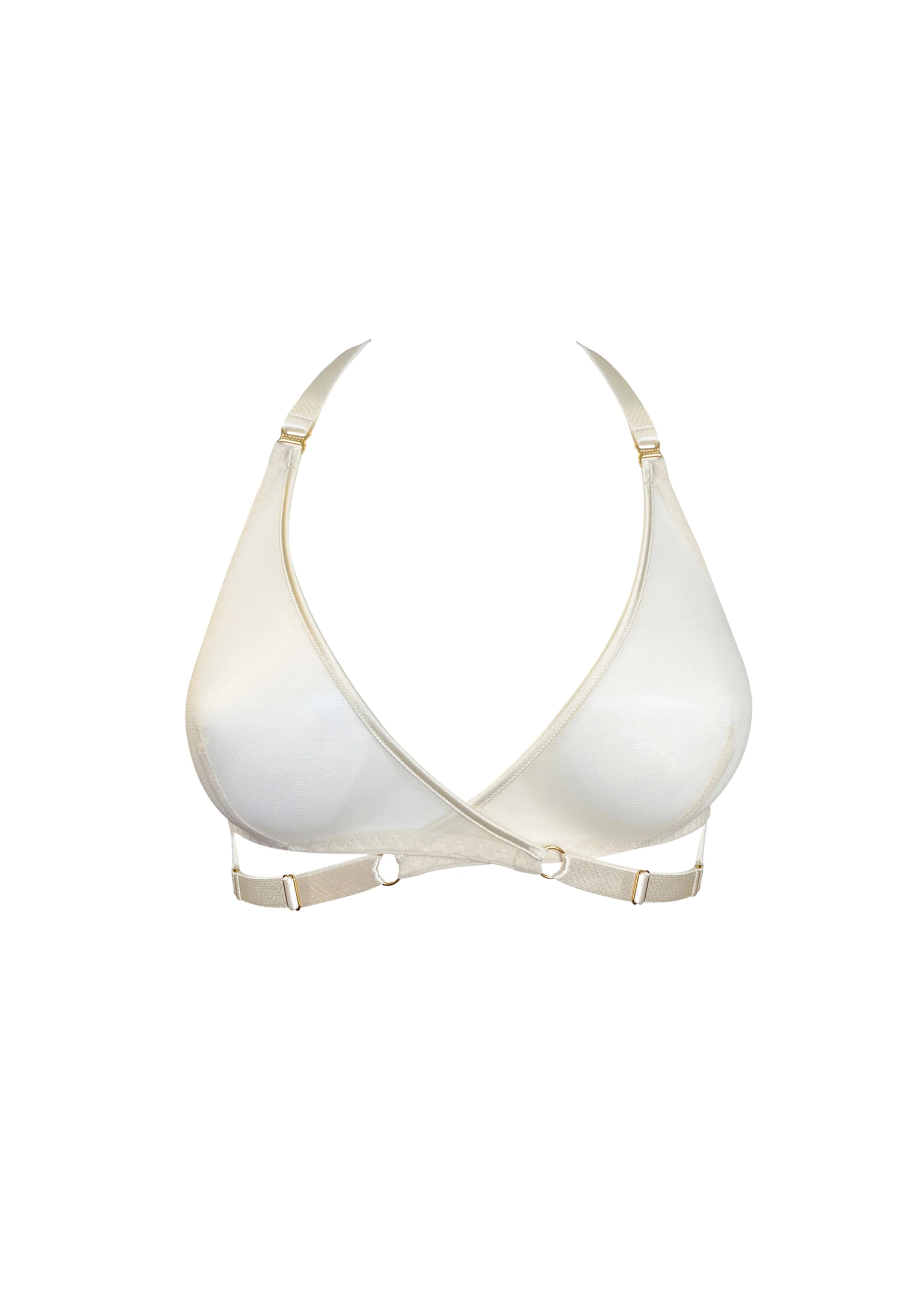 Signature Mesh Wrap Bra