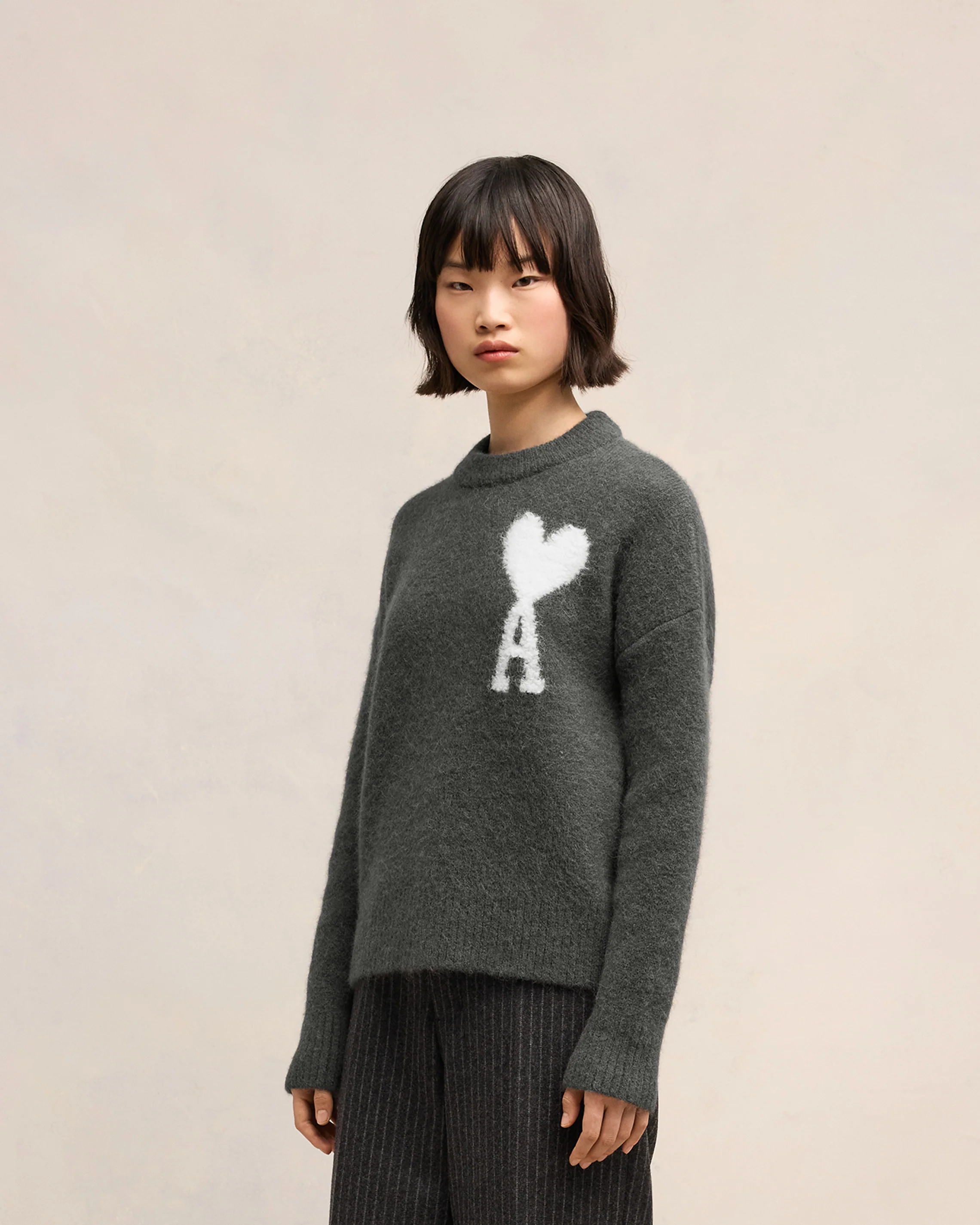 Off-White Ami de Coeur Crew Neck Sweater