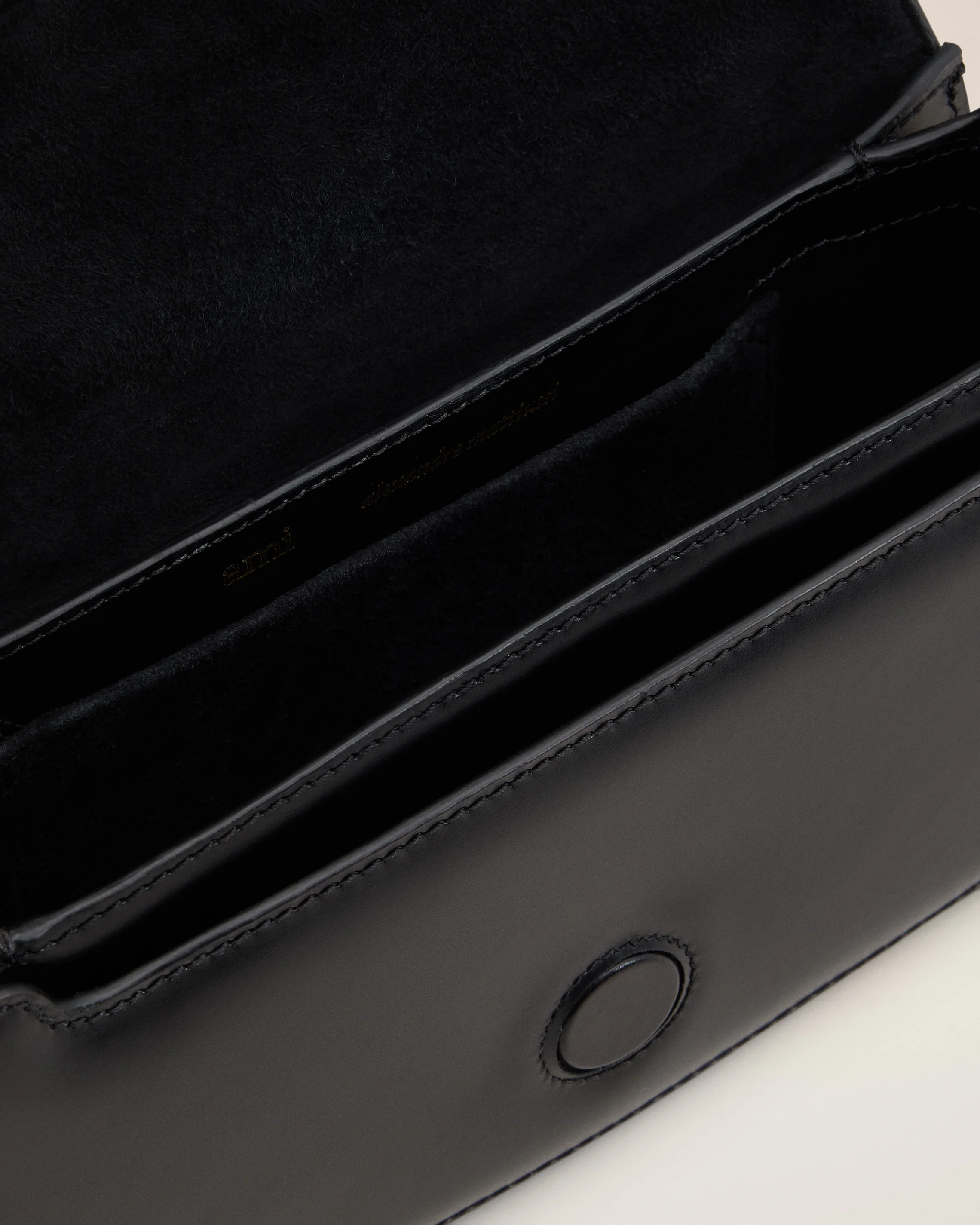 Black Leather Shoulder Bag Paris Paris Bag