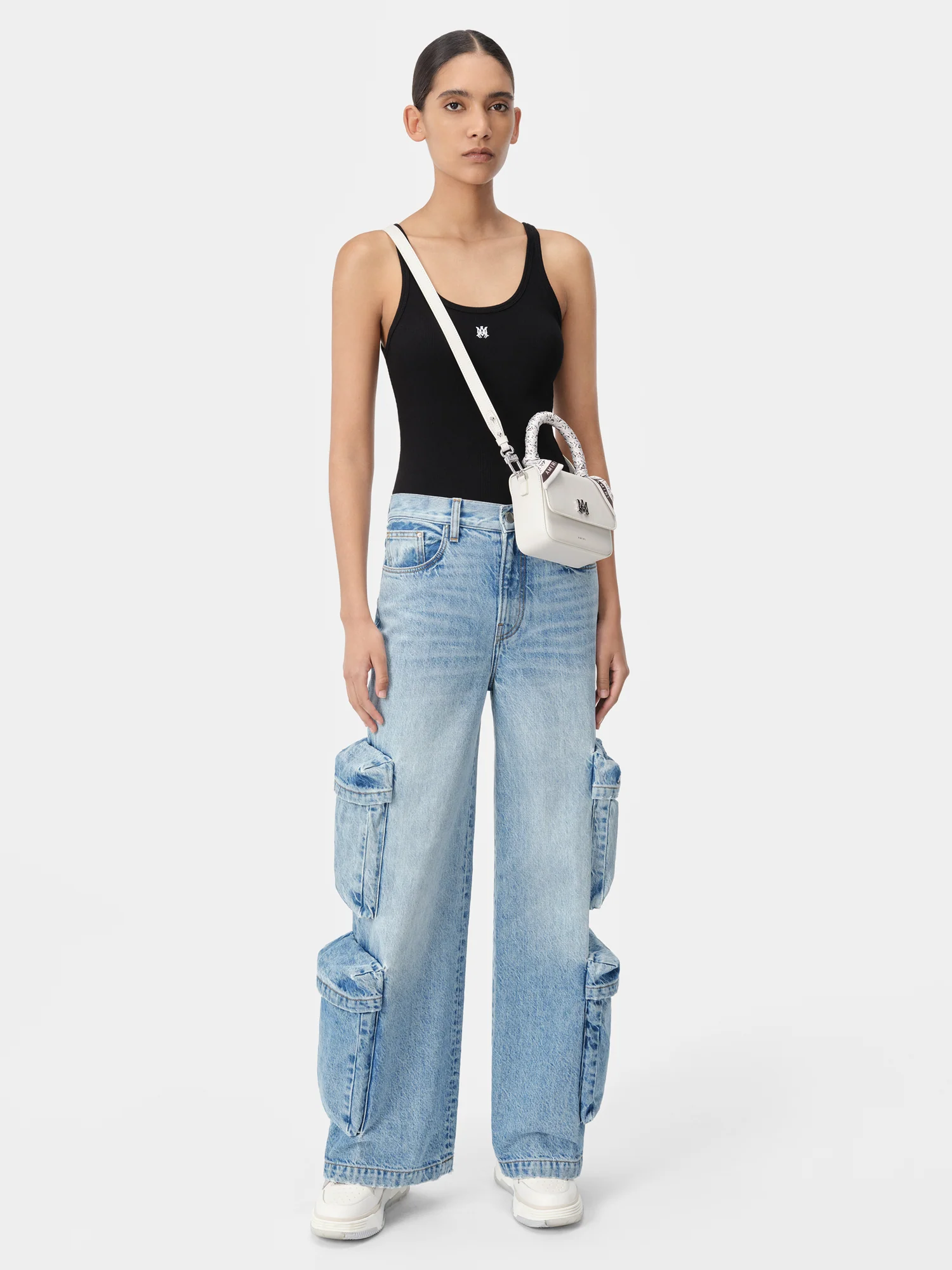 WOMEN - WOMEN'S BAGGY CARGO JEAN - ANTIQUE INDIGO