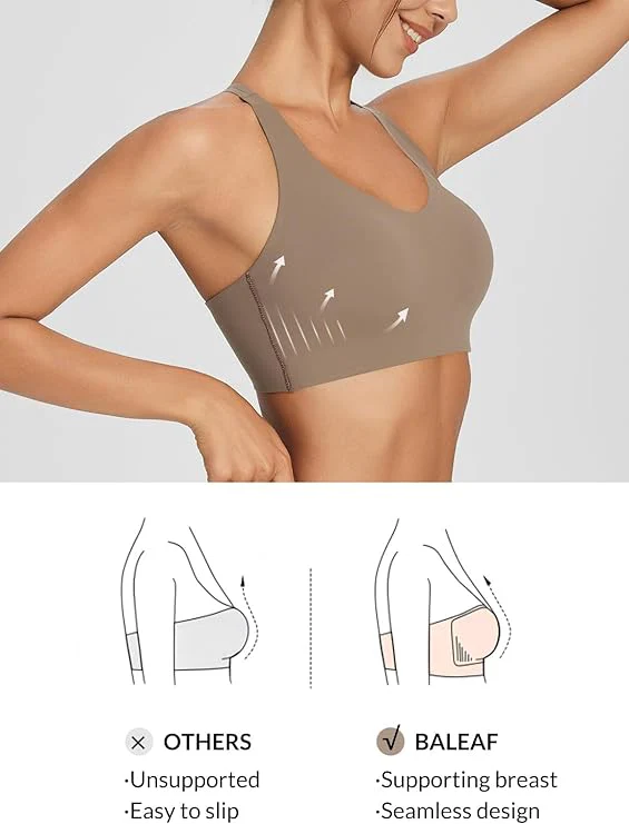 Nuleaf Spaghetti Strap Low Impact Bra