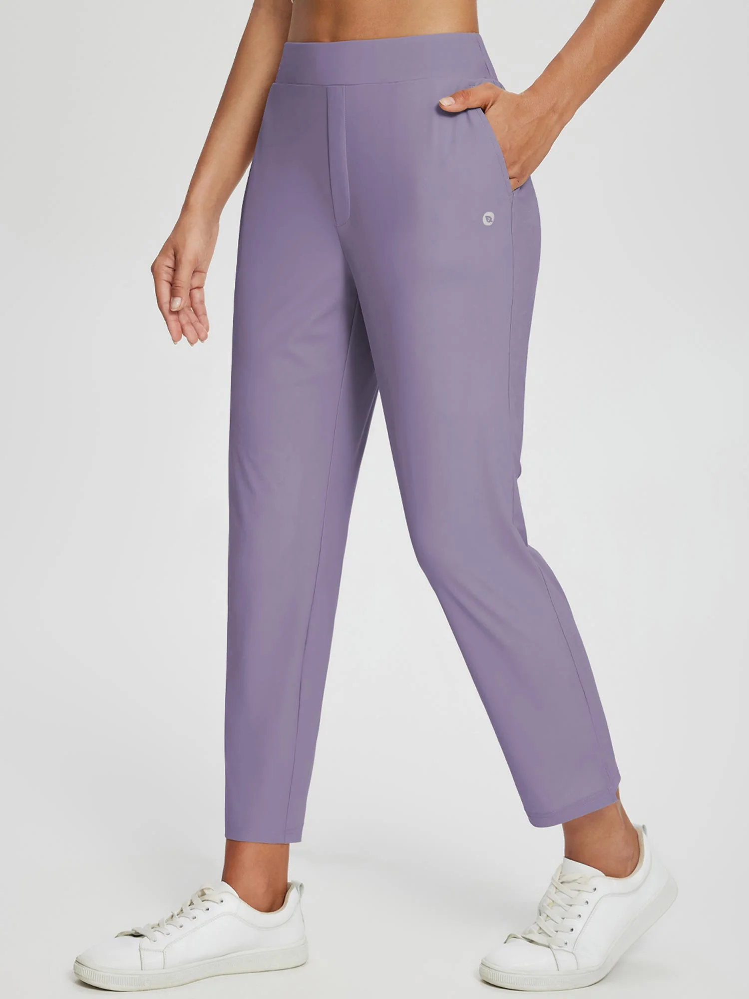 Flyleaf Ankle-length High-rise Pants