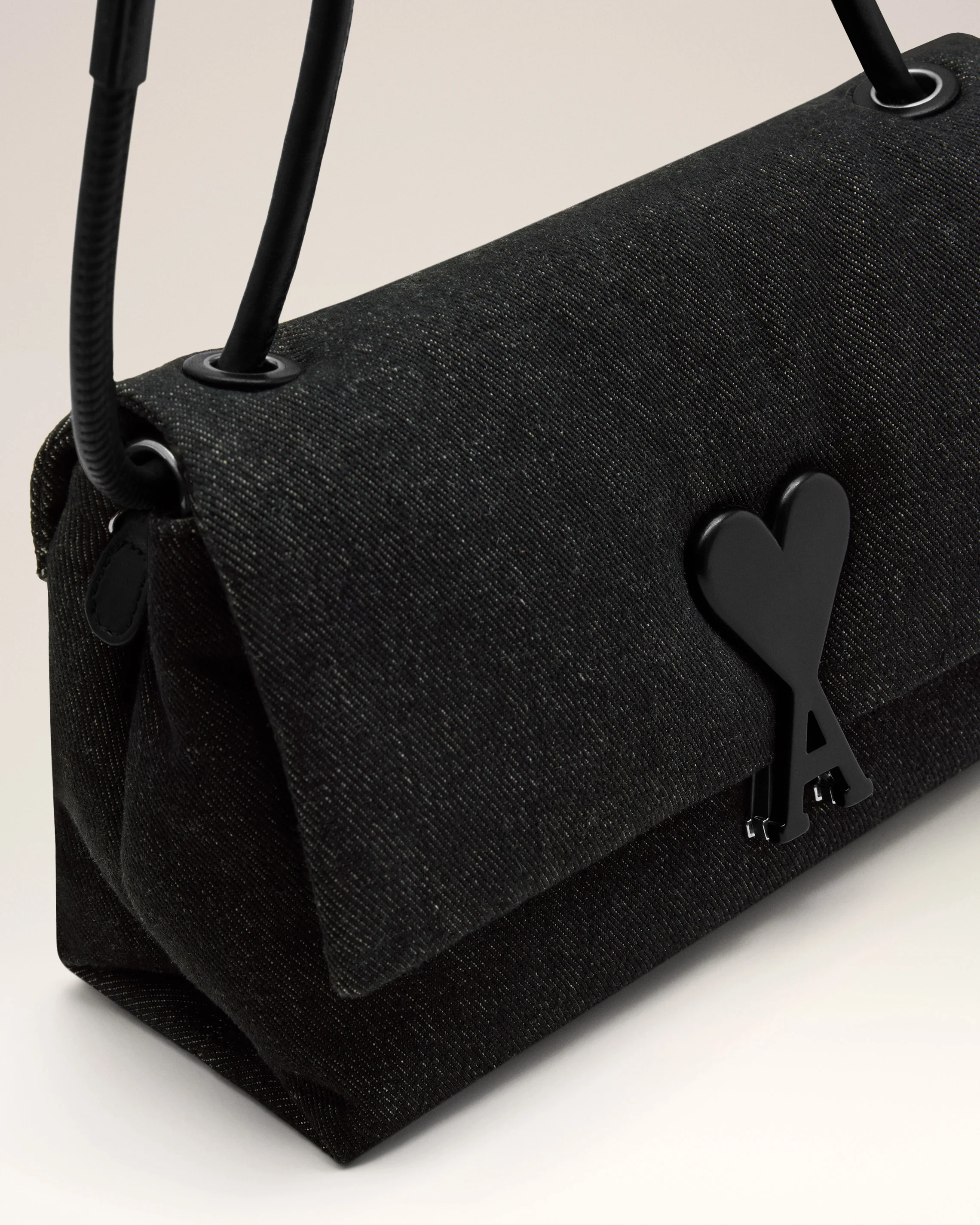 Black Denim Voulez-Vous Bag