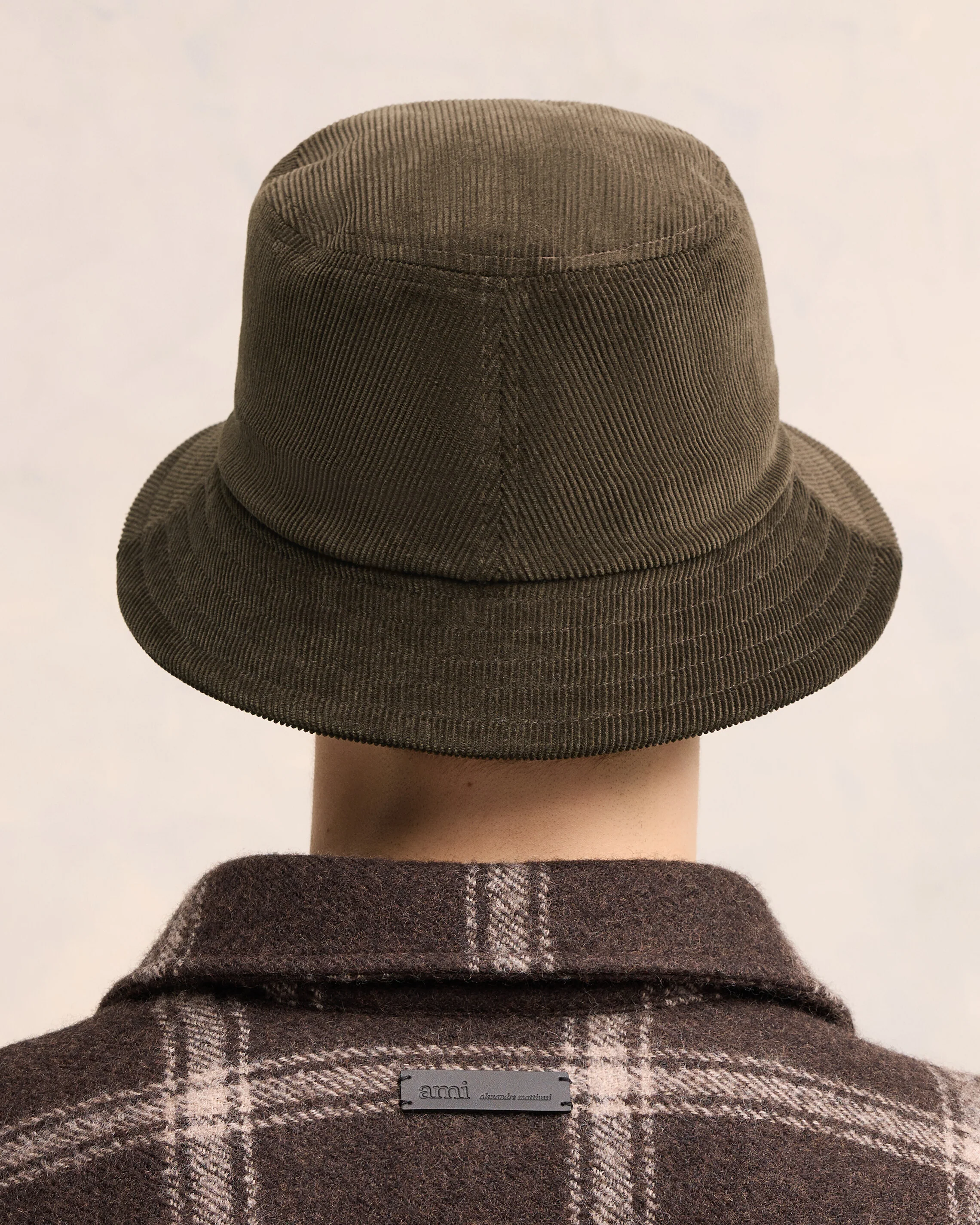Tonal Ami de Coeur Embroidery Bucket Hat