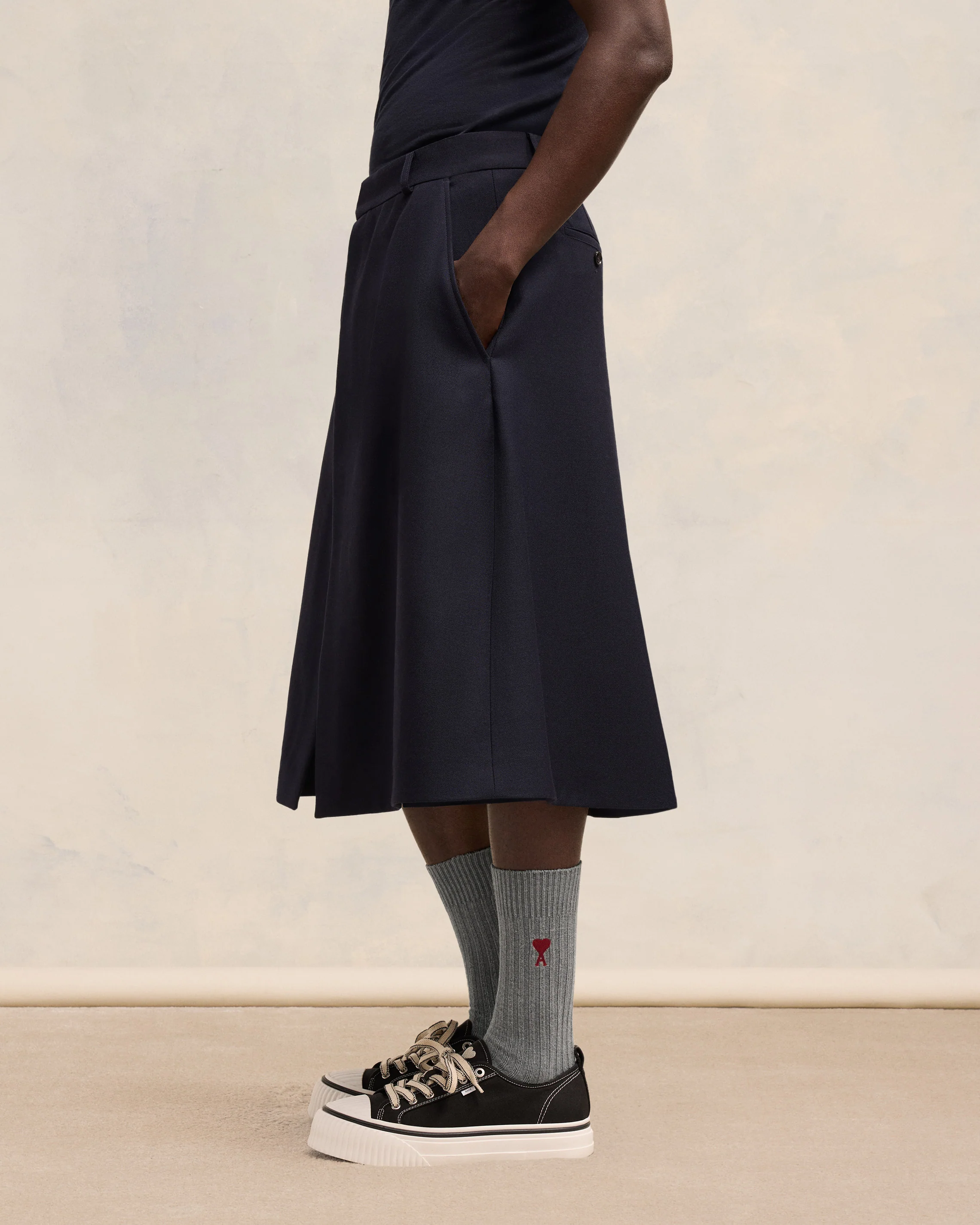 Tricolor Cotton Three Pack Socks