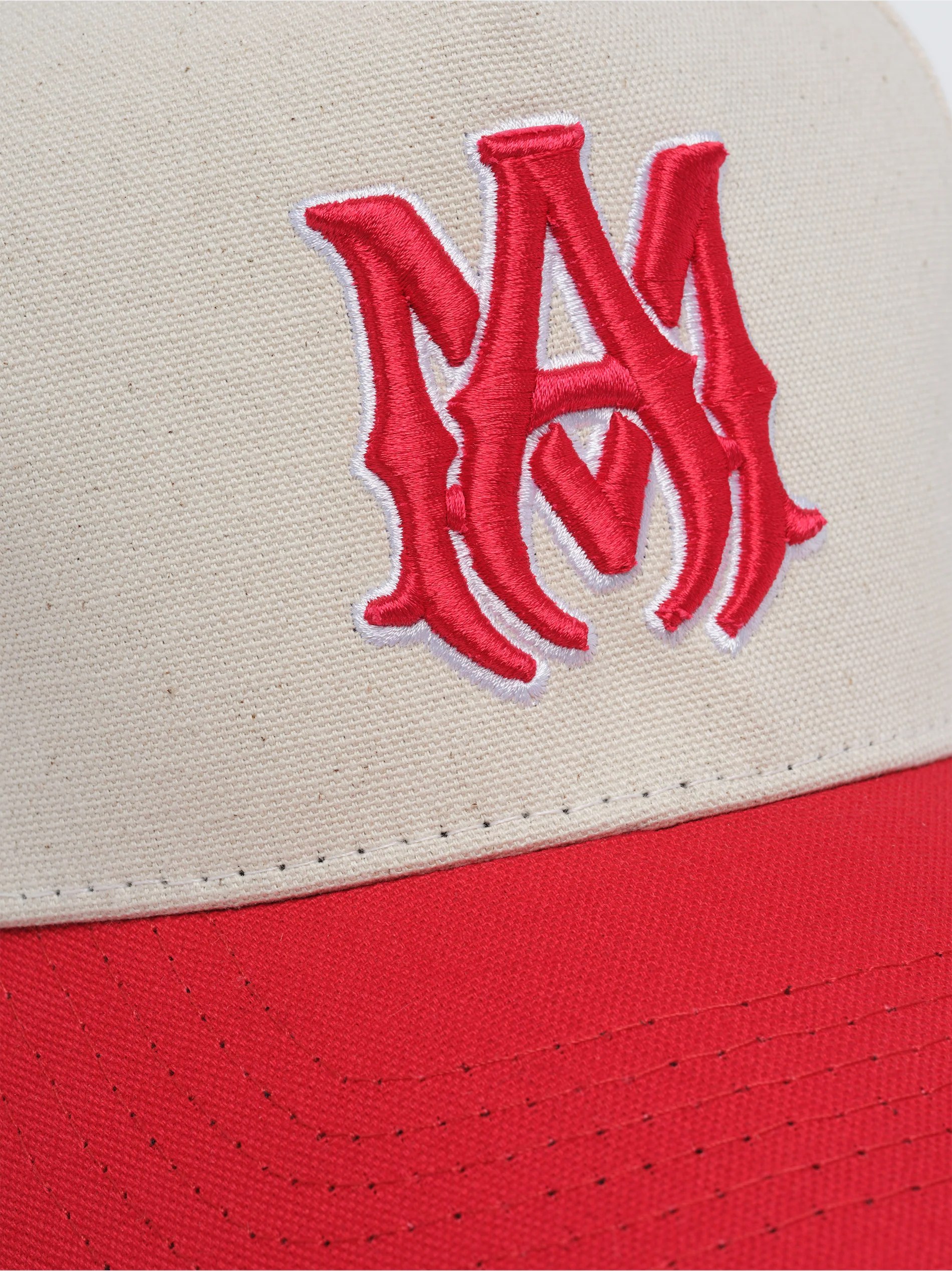 MA CANVAS HAT - Alabaster Red
