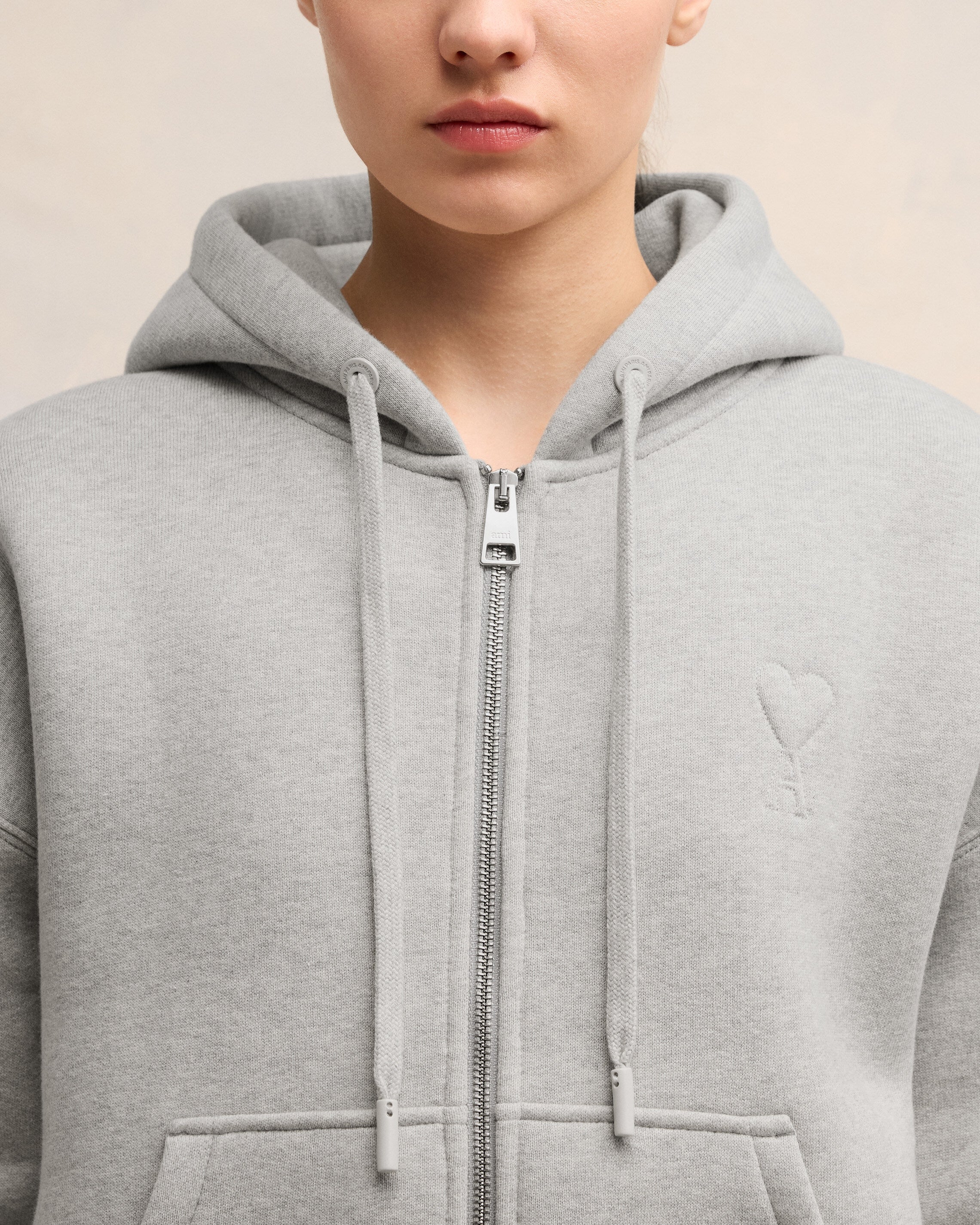 Zipped Ami de Coeur Hoodie