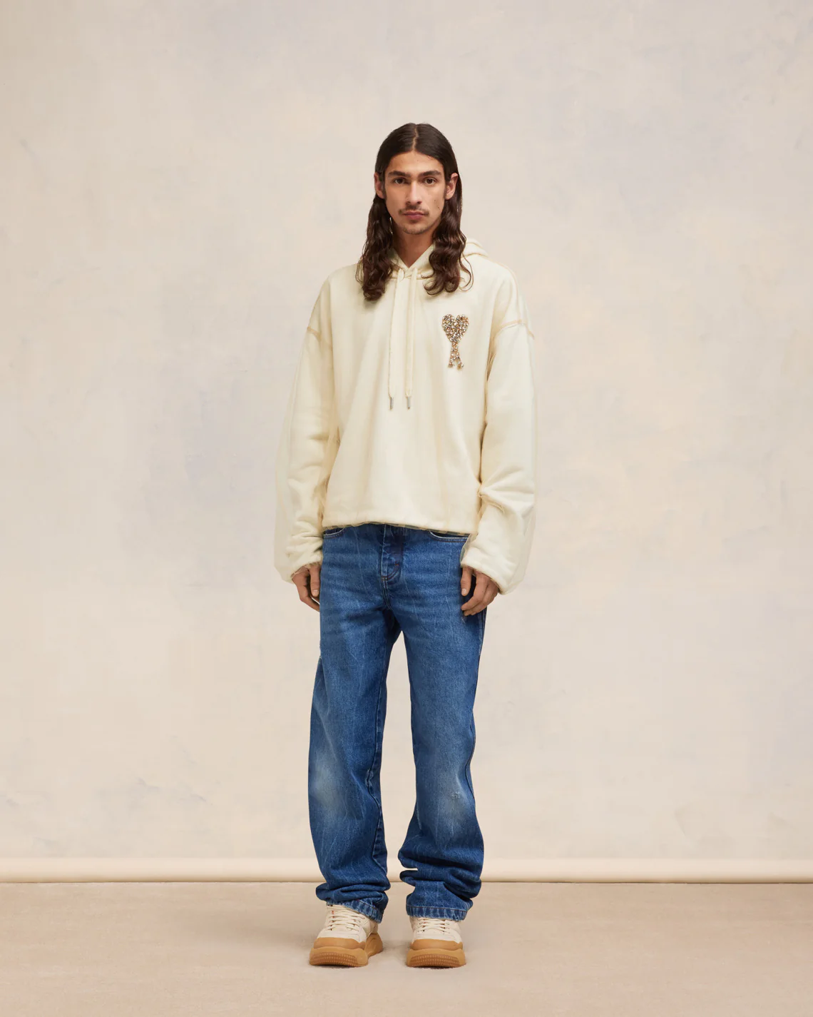 Ami de Coeur Embroidery Hoodie