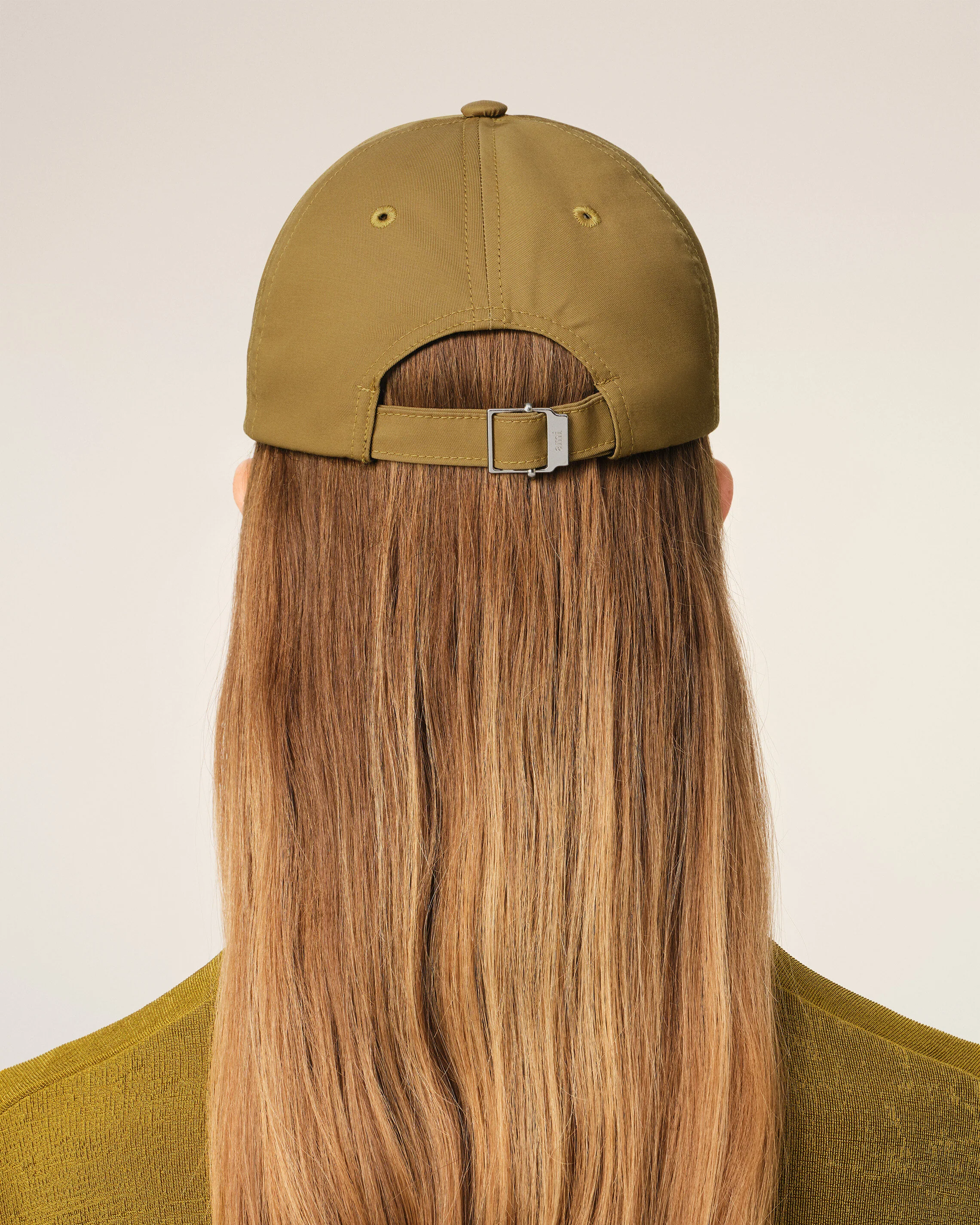 Casquette Moutarde Ami de Coeur En Sergé