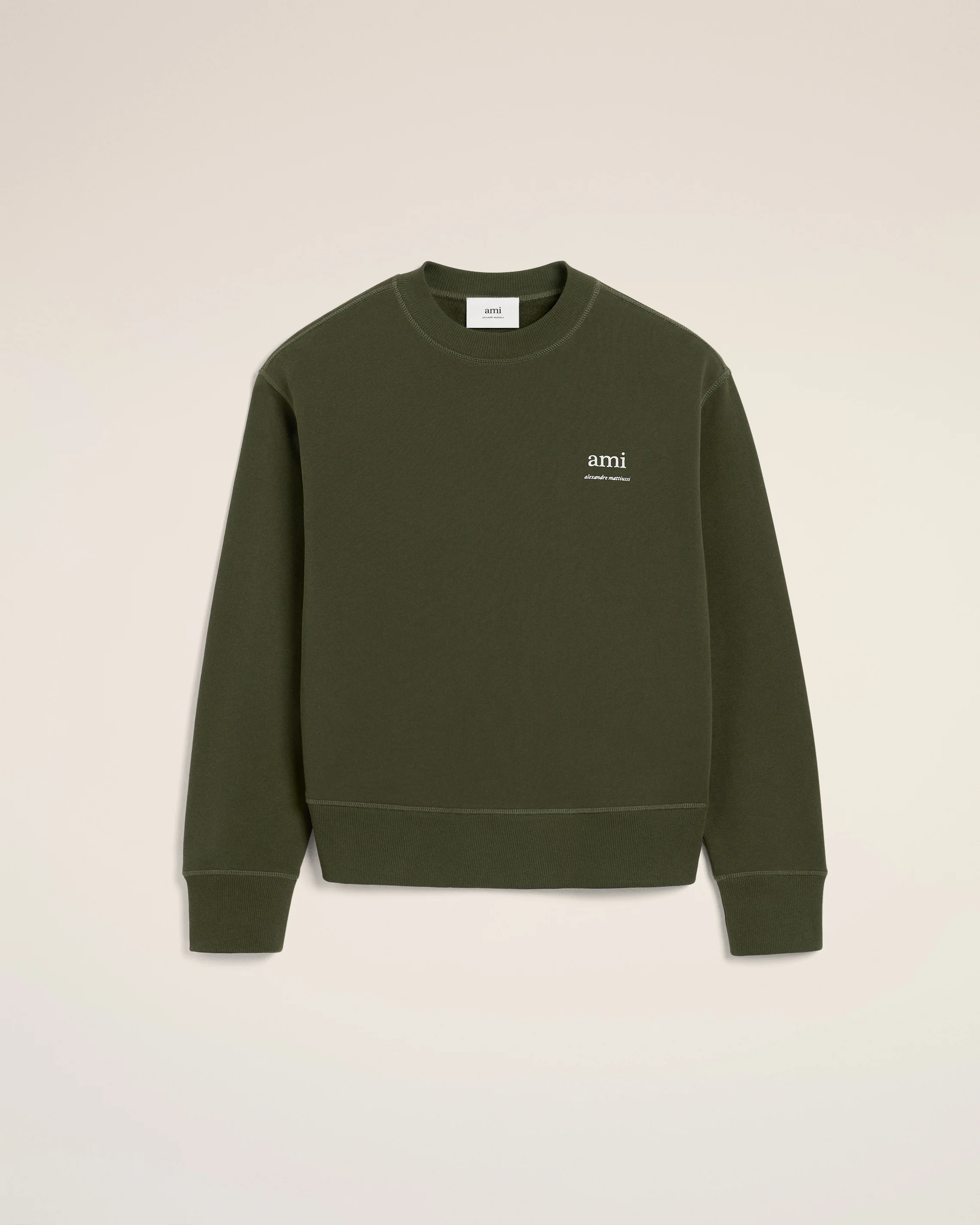 Green Cotton Sweatshirt