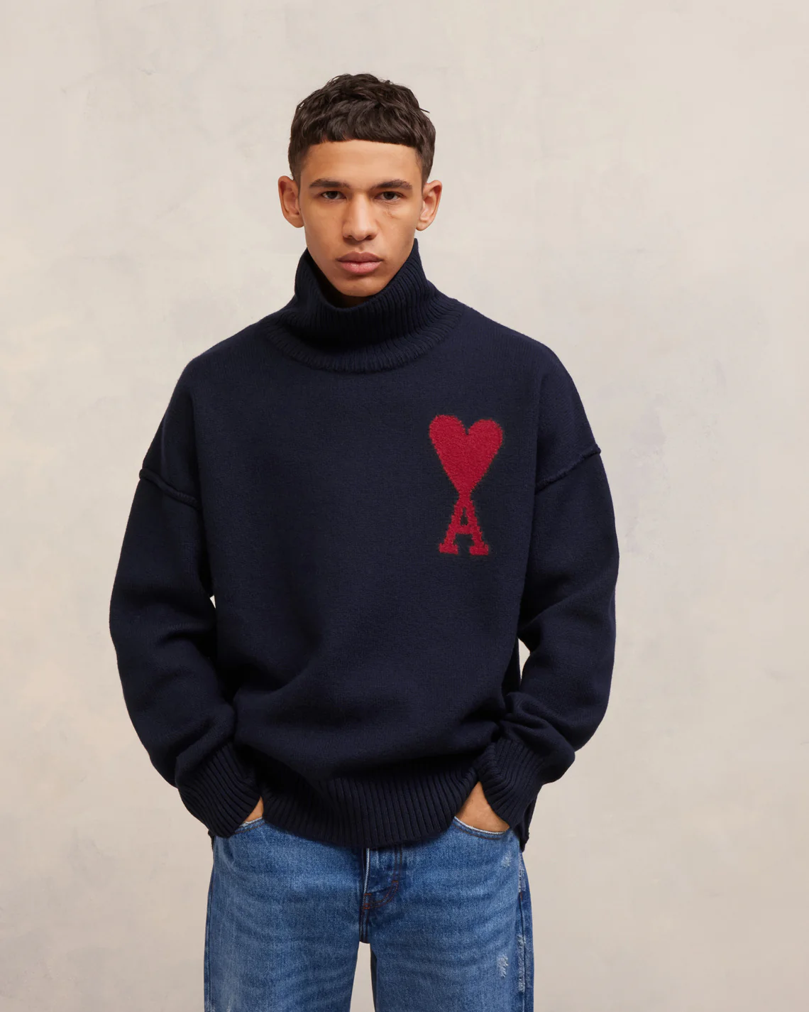 Red Ami de Coeur Sweater