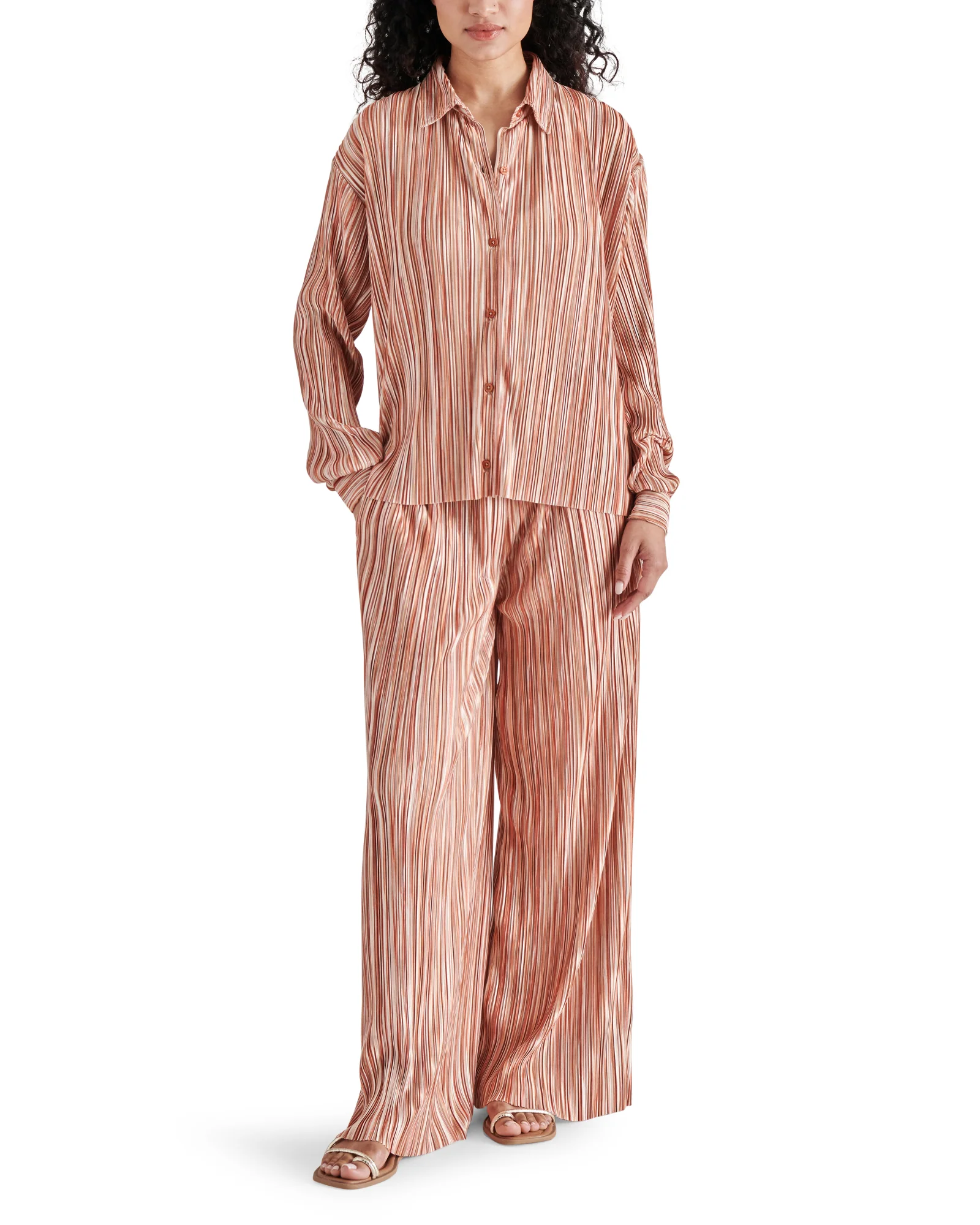 MALANI TOP BROWN MULTI