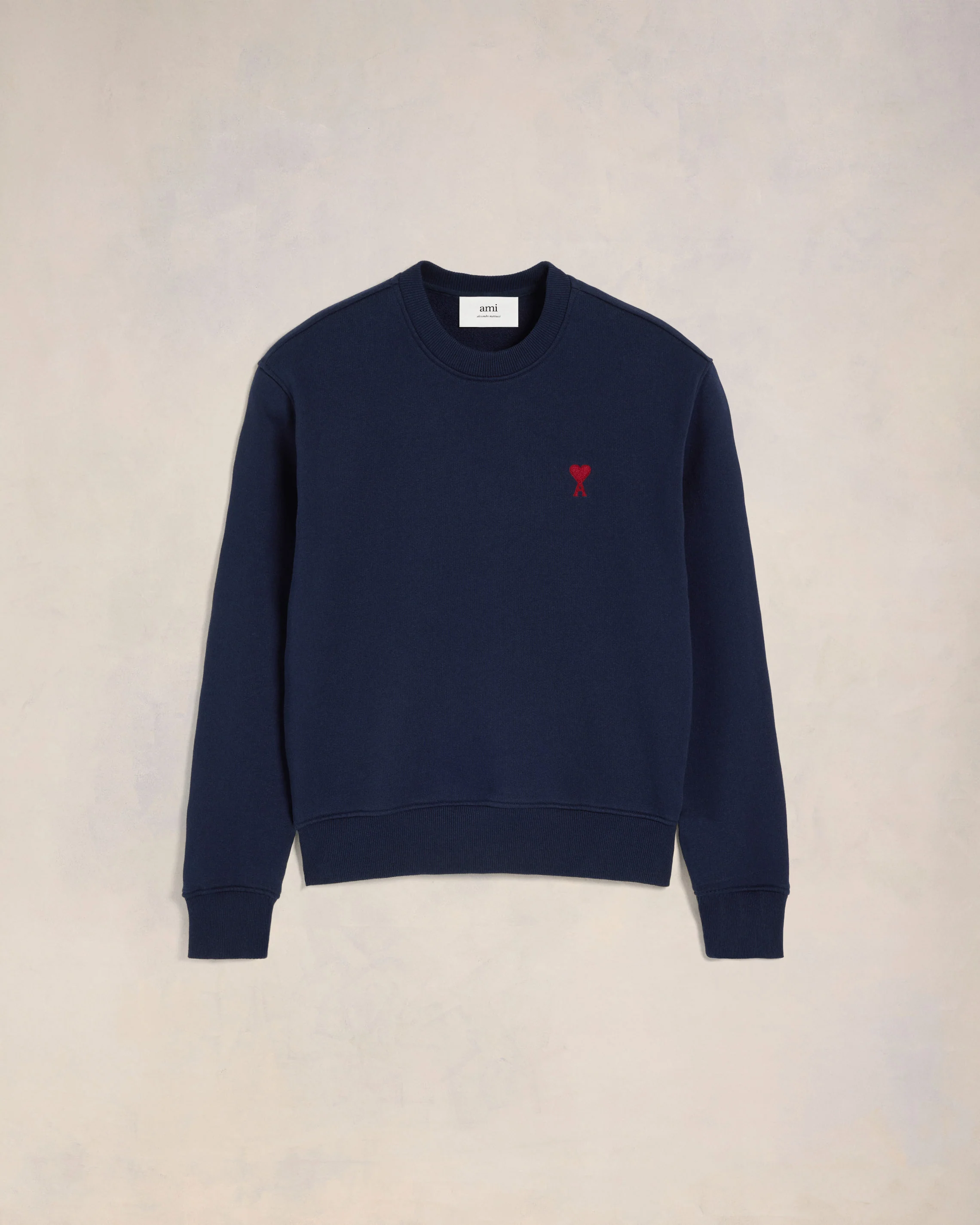 Navy Cotton Ami de Coeur Sweatshirt