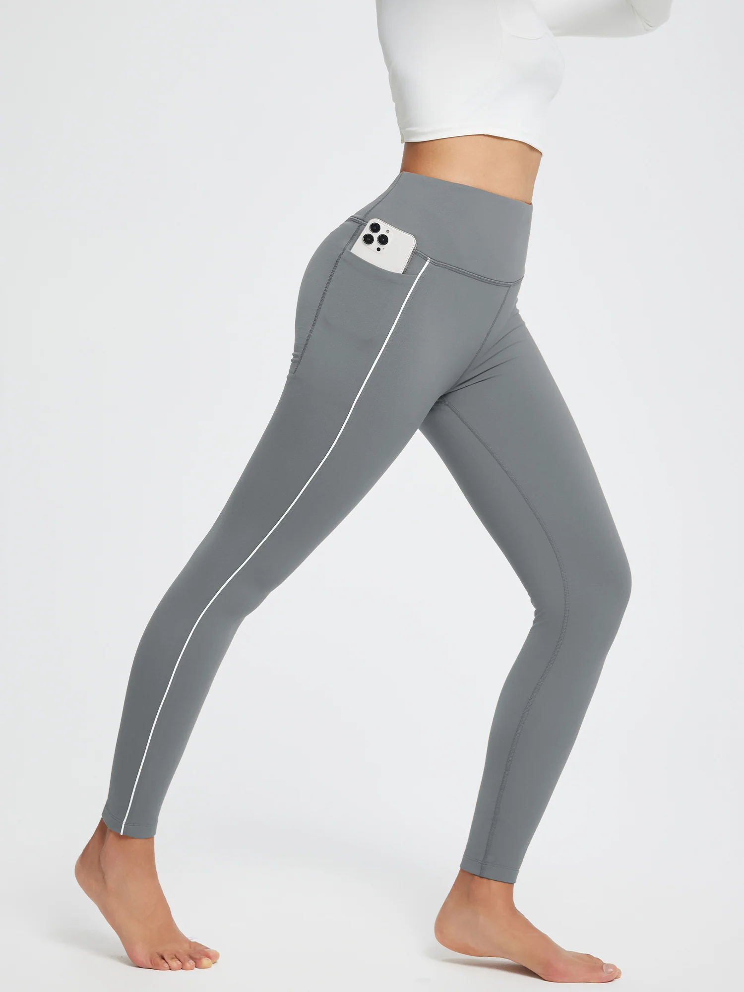 Laureate Fleece High-Waisted Leggings