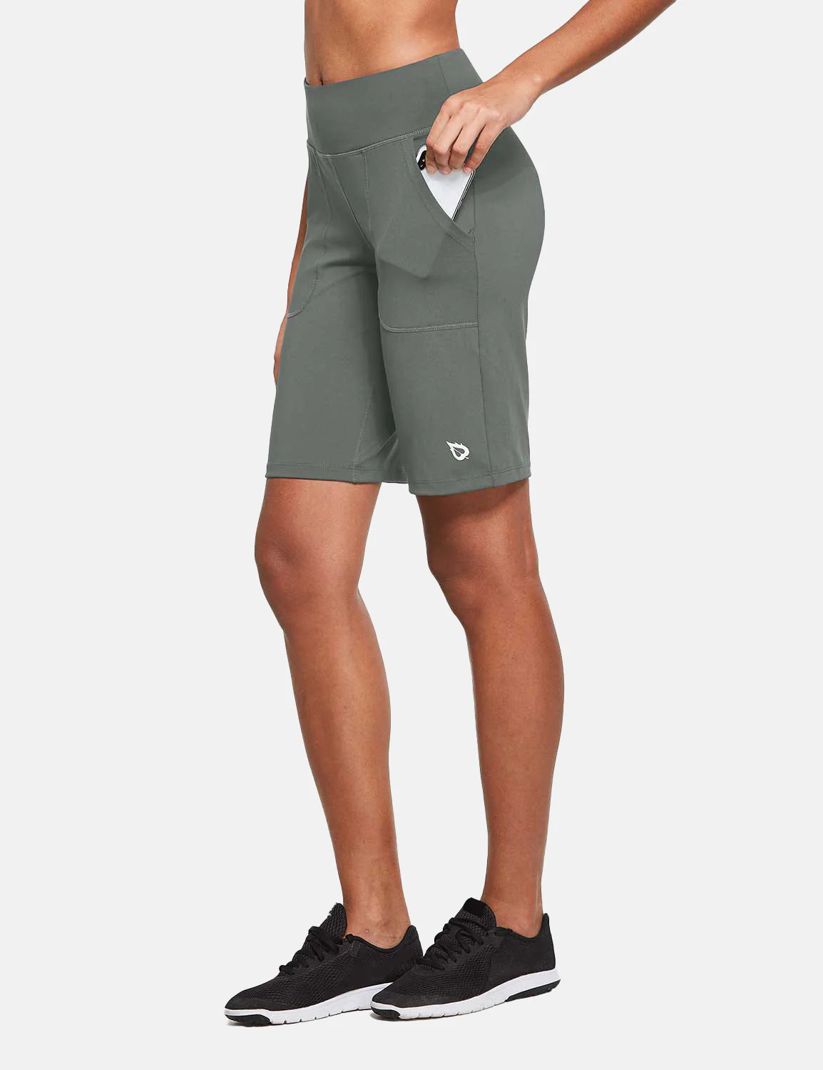 Laureate High Rise Bermuda Shorts