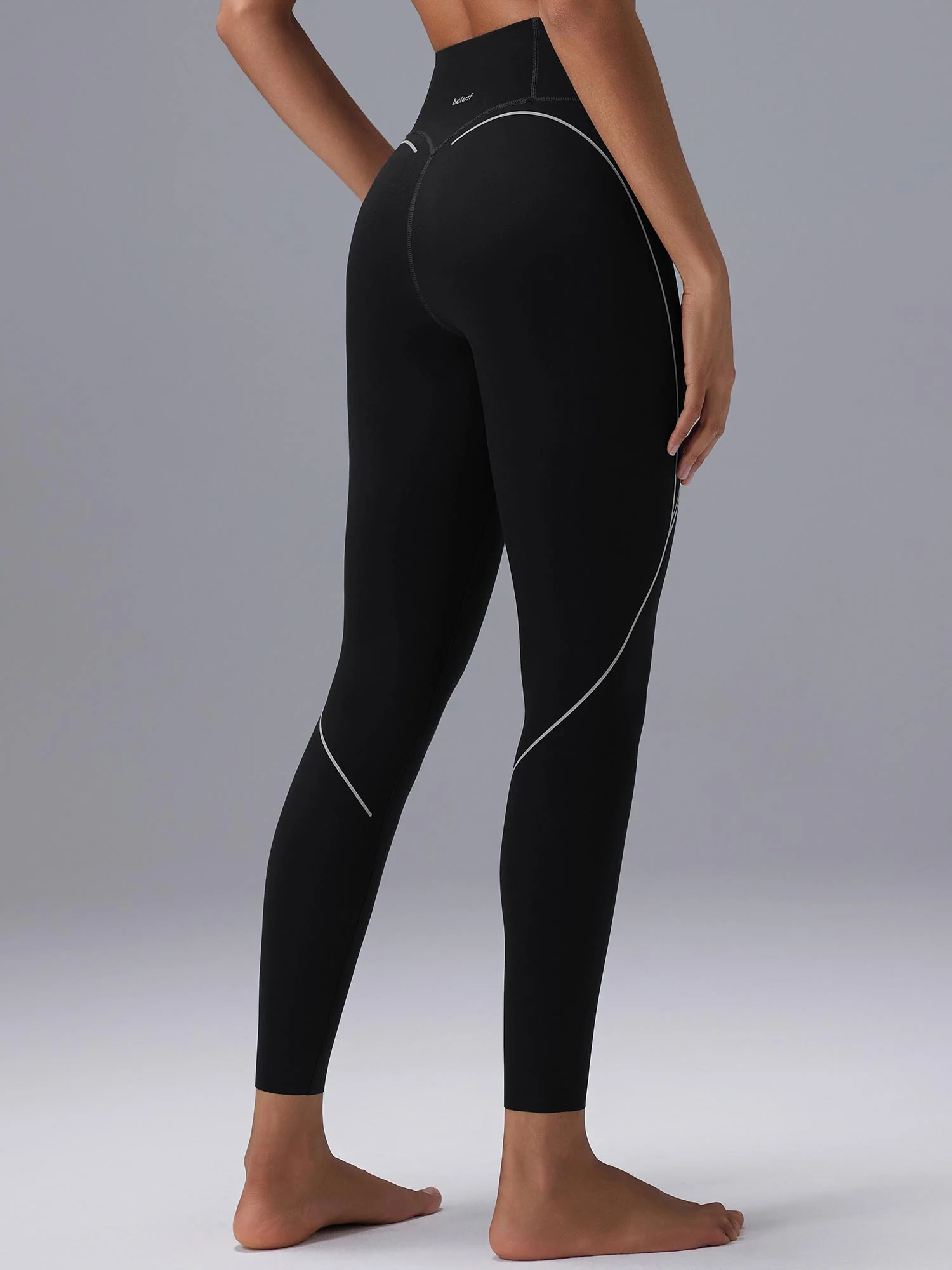 Freeleaf 25 High Rise Stripe Print Leggings