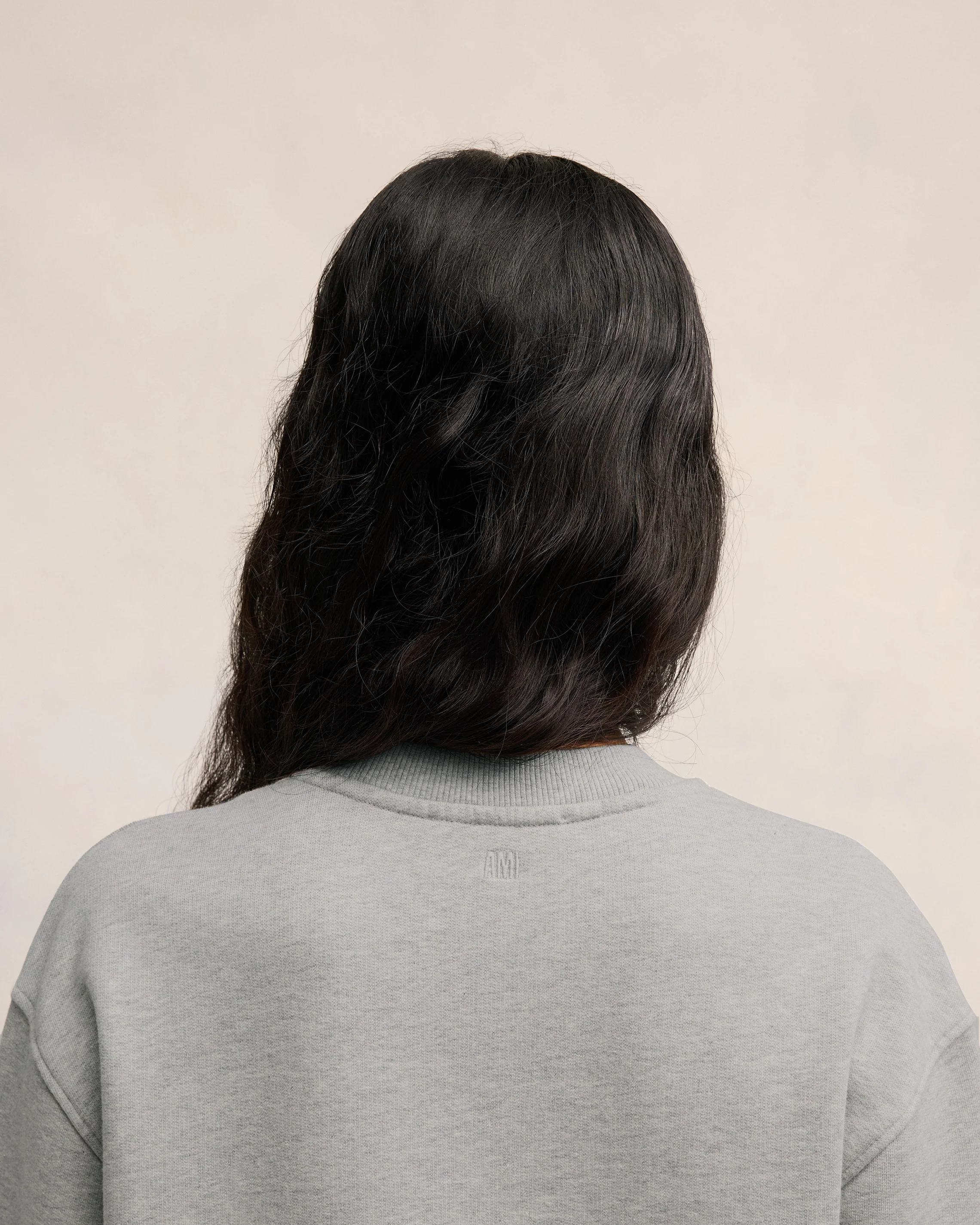 Grey Cotton Ami de Coeur Sweatshirt