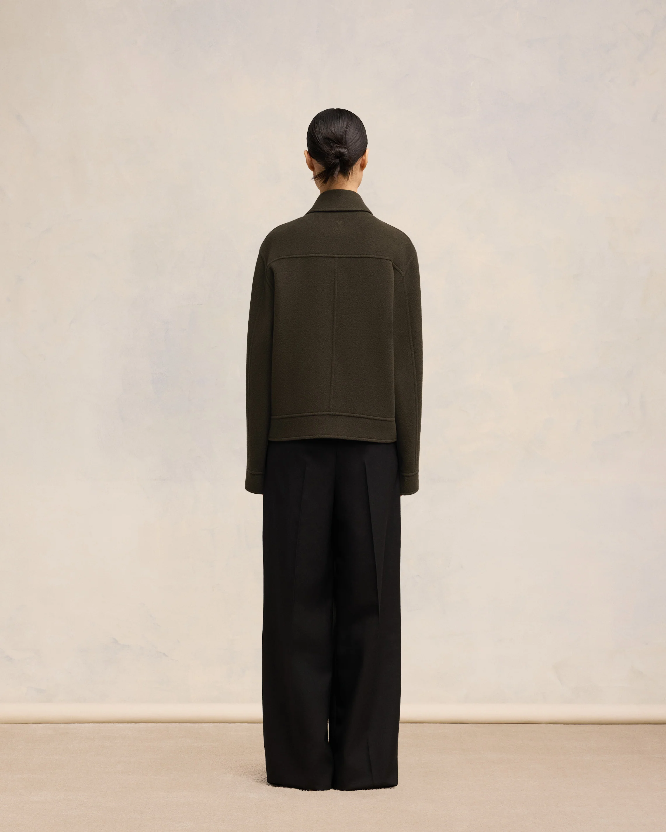 Boxy Buttoned Jacket