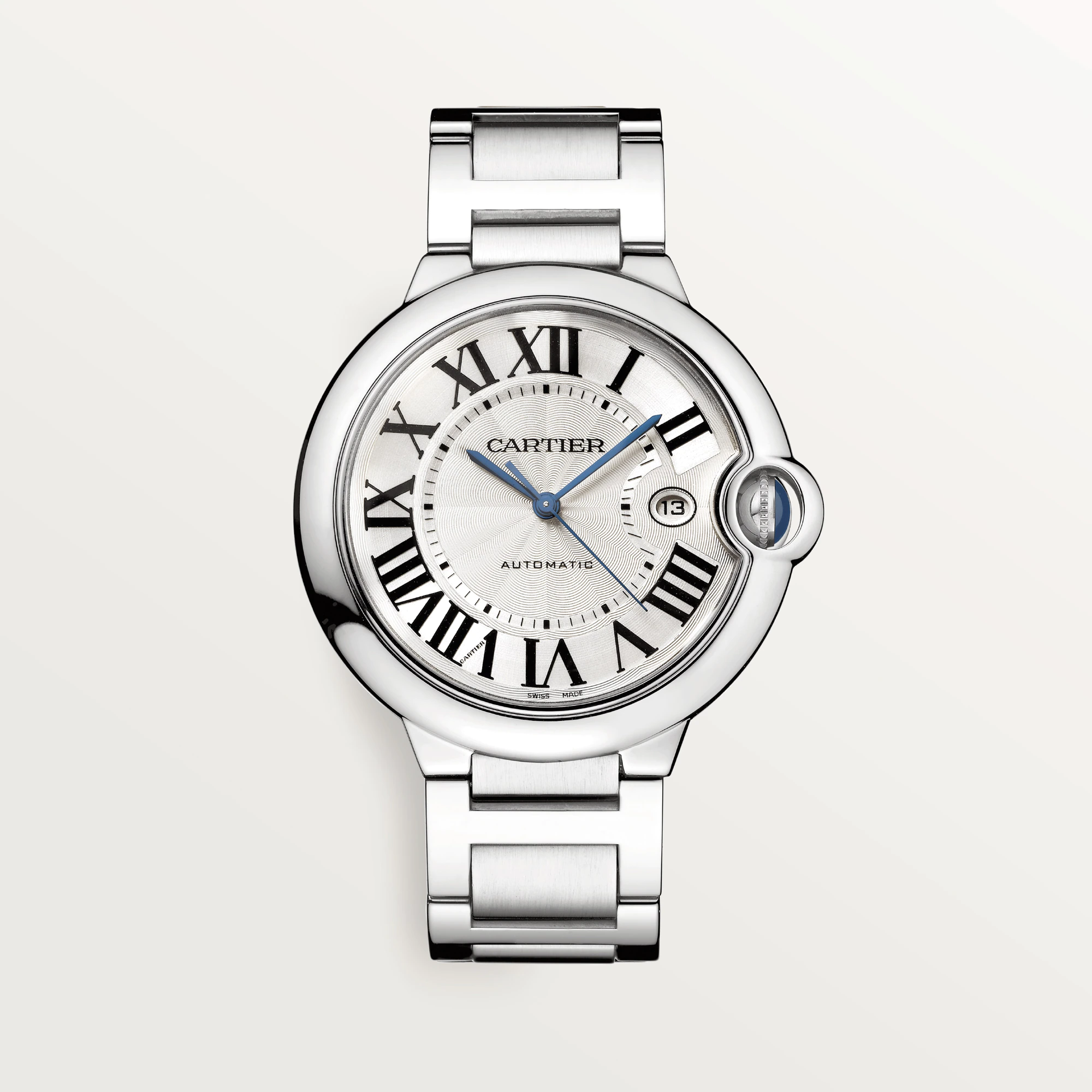 C@RTIER Ballon Bleu 42mm Stainless steel Men��s Watch, WSBB0049