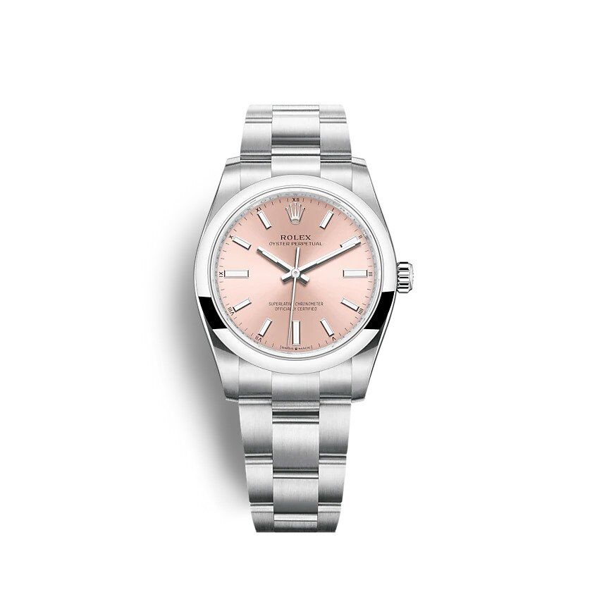 rol€x Oyster Perpetual 34mm Pink