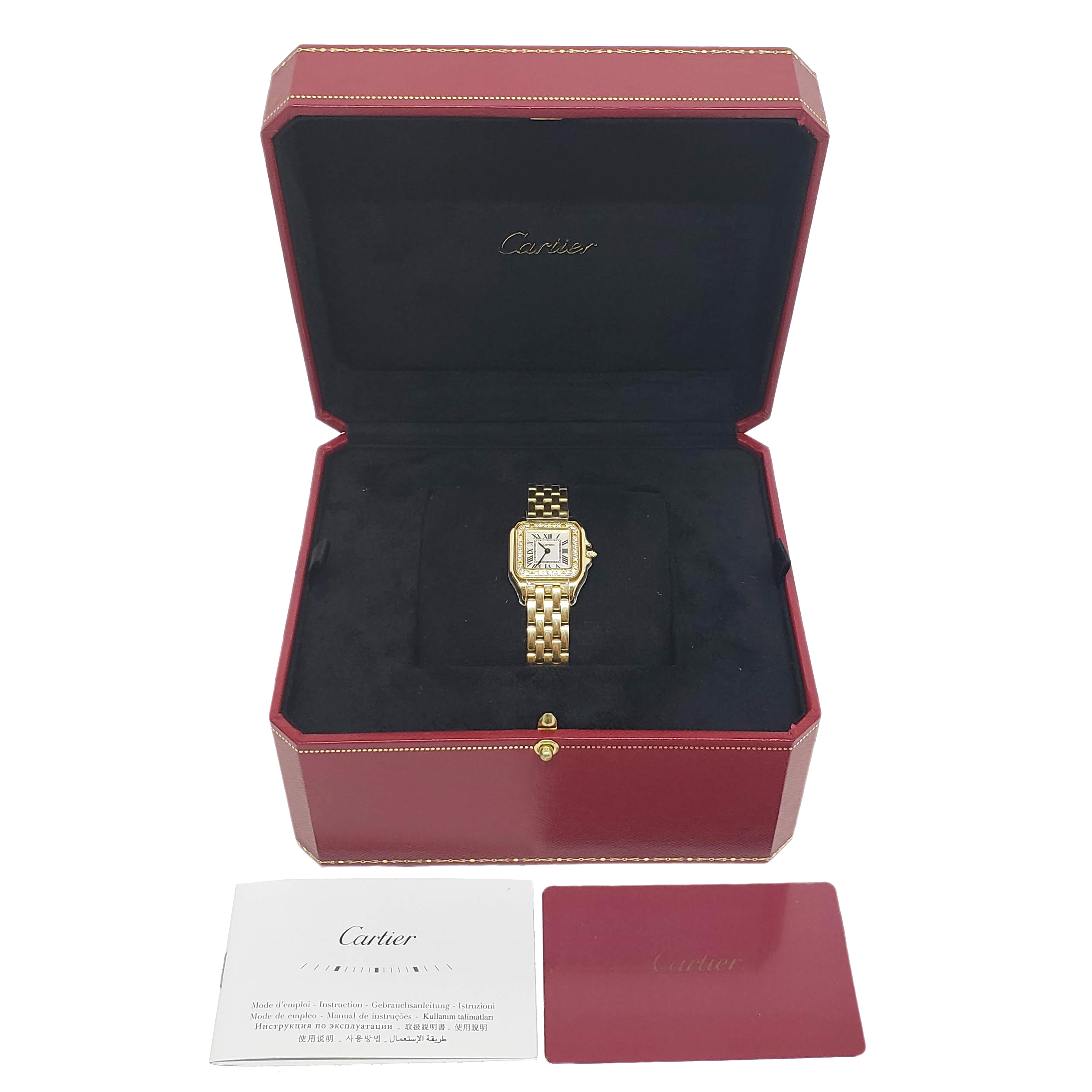 Cartier Panth��re 18K Yellow Gold & Diamonds Ladies Watch, WJPN0015 - Orolen