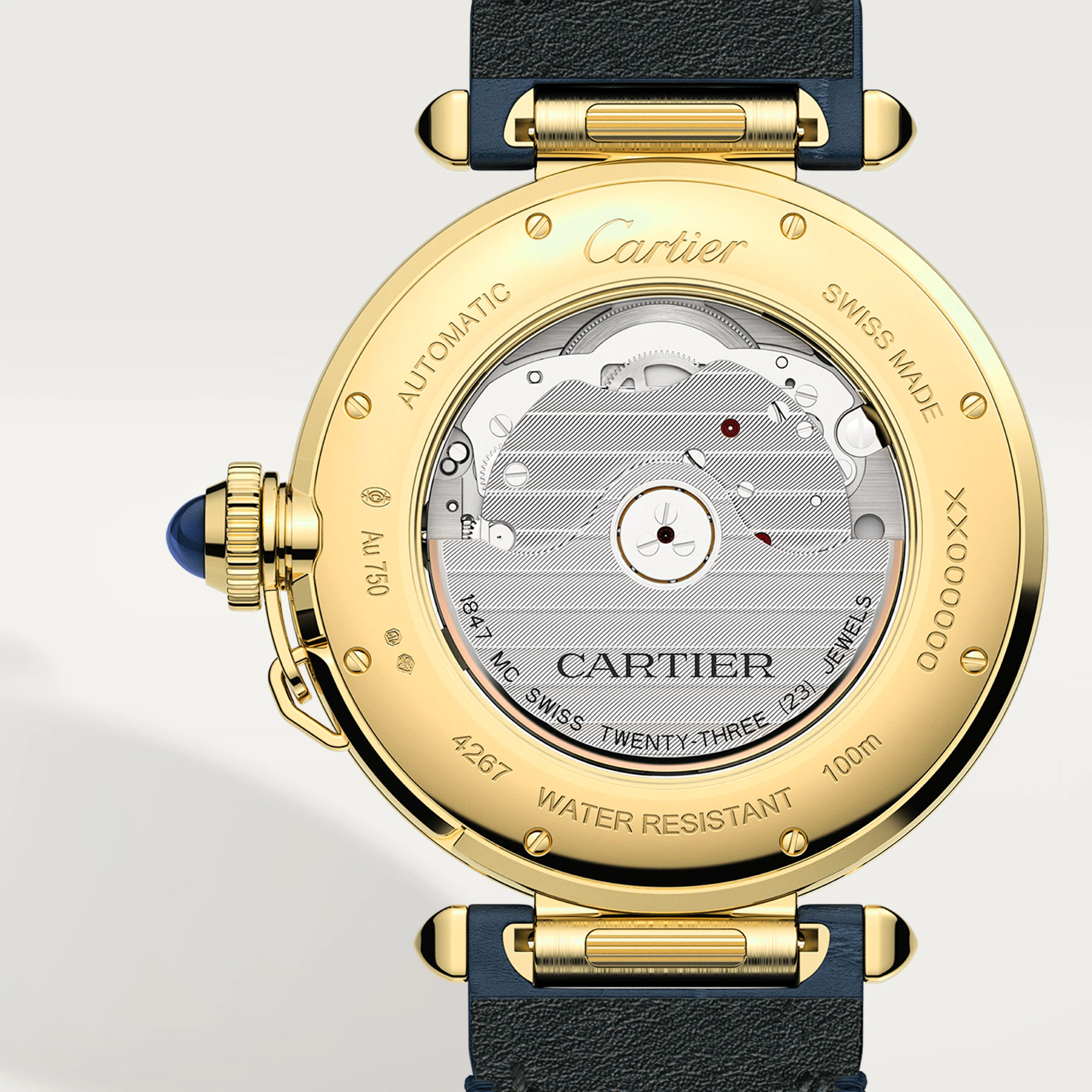 Cartier Pasha de Cartier 41mm 18K Yellow Gold  Men��s Watch, WGPA0007 - Orolen