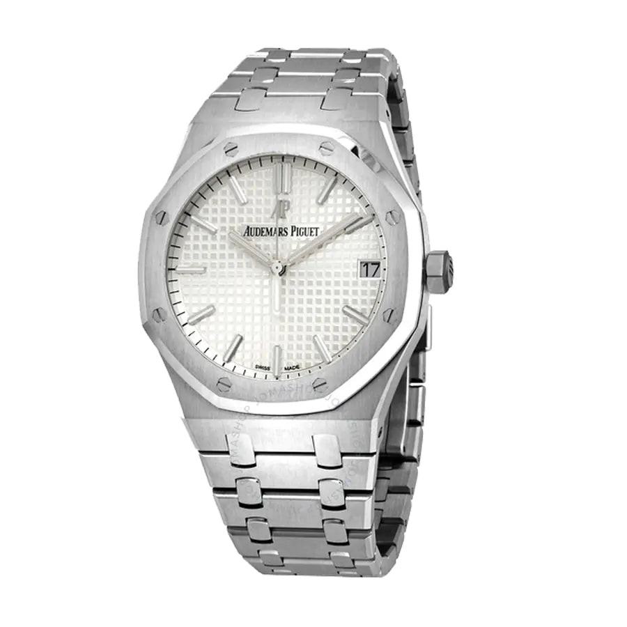 AUDEM@RS P!GUET Royal Oak Self-winding Stainless Steel 41mm Silver Dial