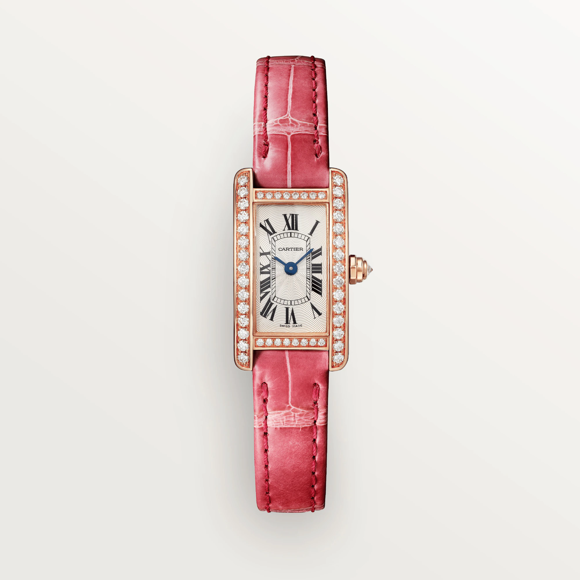 C@RTIER Tank Rose Gold Lady��s & Diamonds Lady��s Watch, WB710014