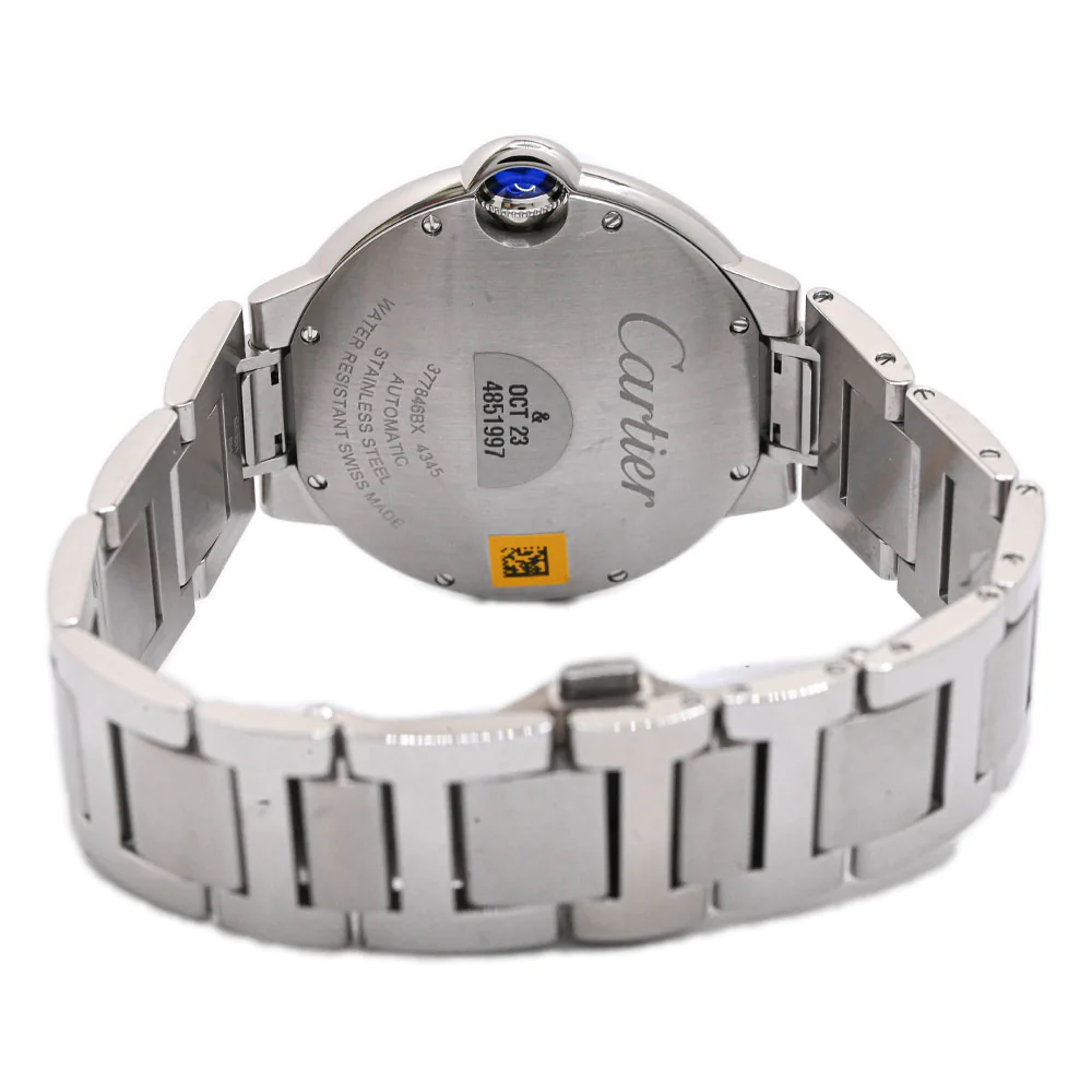 C@RTIER Ballon Bleu 40 mm Stainless steel Men��s Watch, WSBB0061