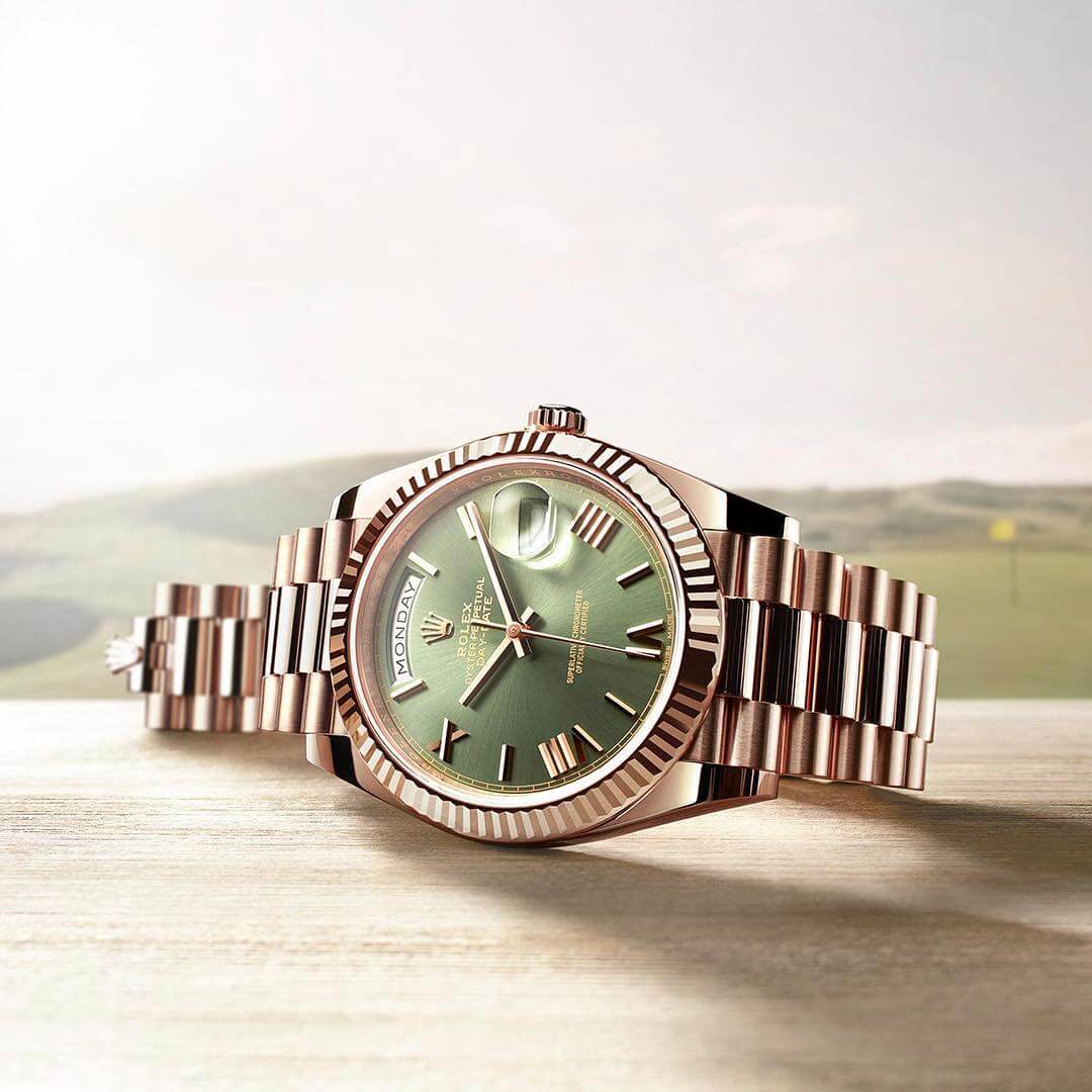 Rolex 228235 Day-Date 40 Olive Green 60th Anniversary - Orolen