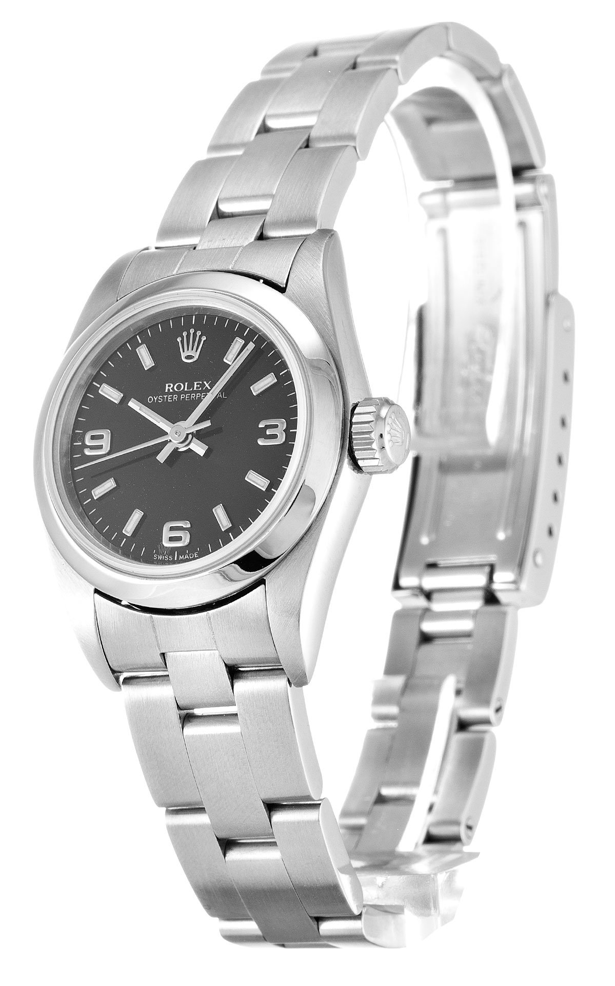 rol€x Lady Oyster Perpetual 26mm Black 67180