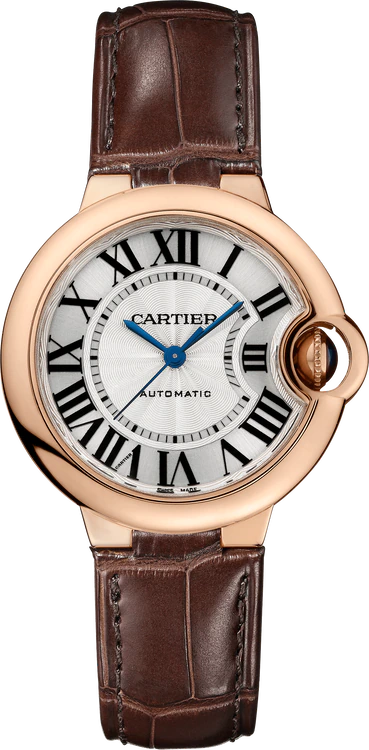 C@RTIER Ballon Bleu 33 mm 18K Rose Gold Lady��s Watch, W6920069