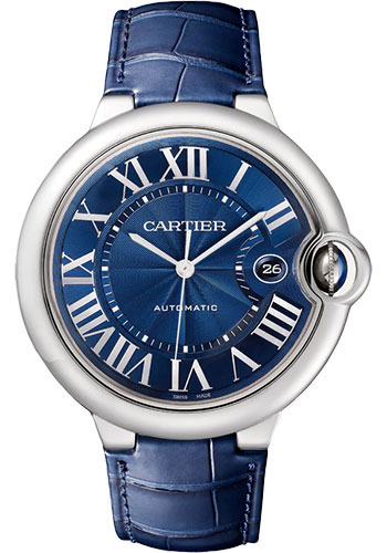 C@RTIER Ballon Bleu 42mm Stainless steel Men��s Watch, WSBB0027