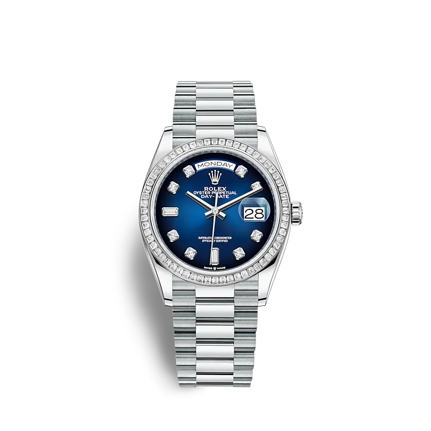 rol€x Day-Date 128396TBR 36mm Blue