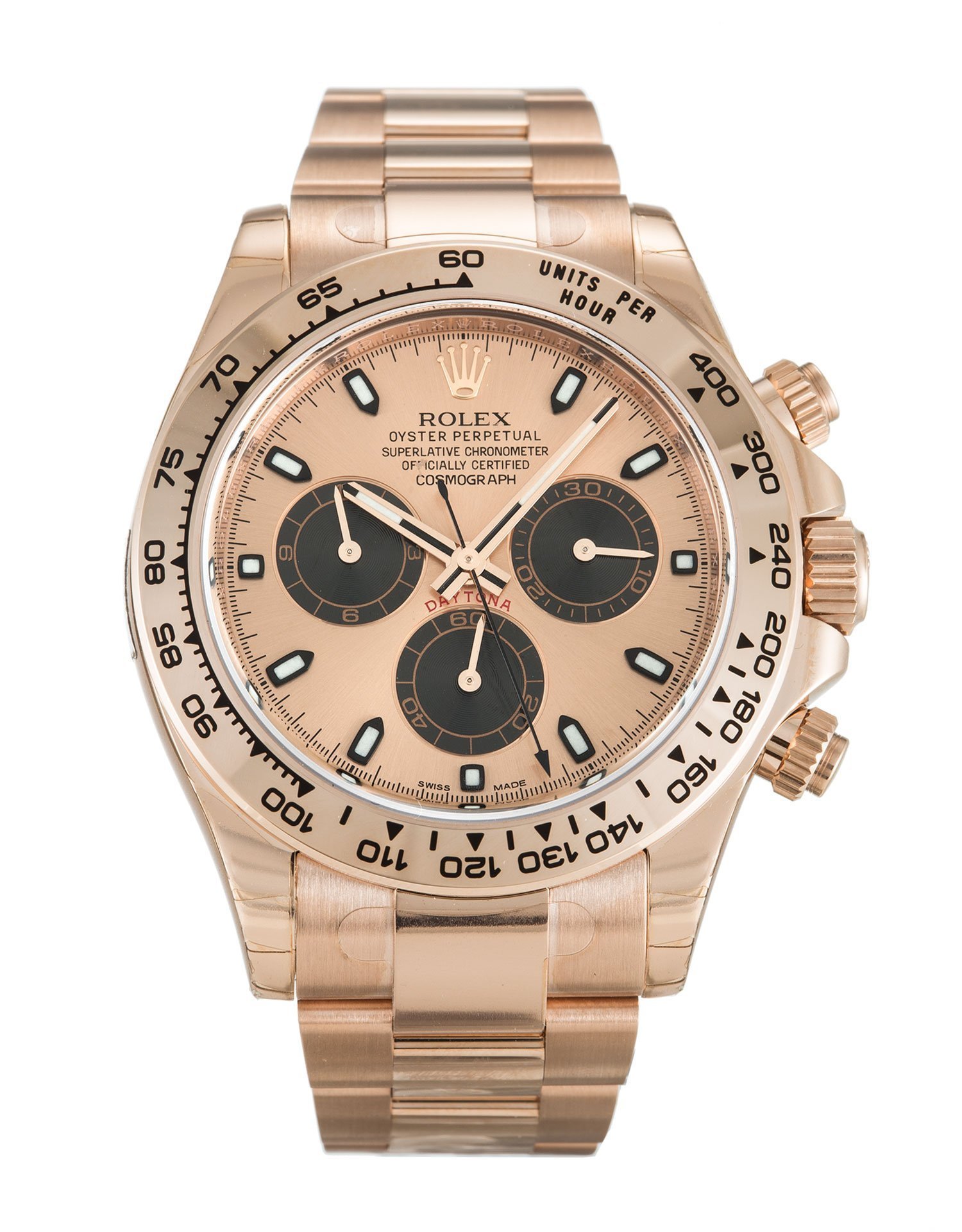 rol€x Daytona Rose Dial 116505