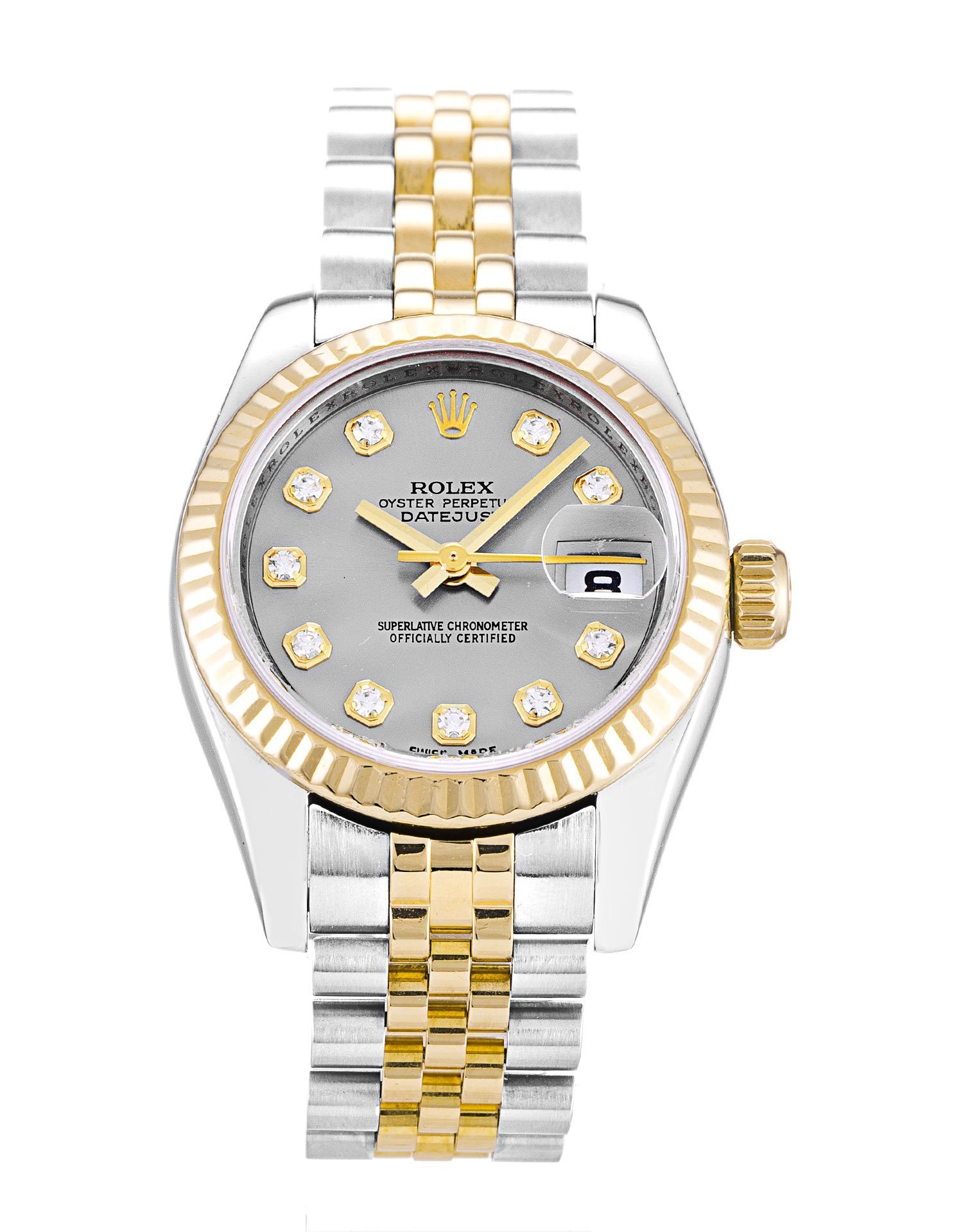 rol€x Datejust Lady Silver Dial 179173