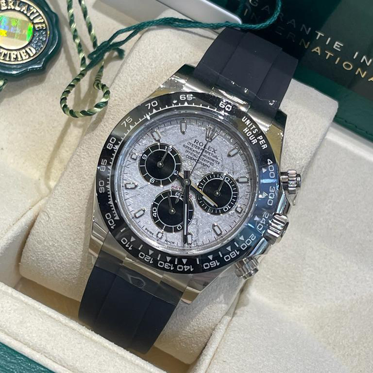 Rolex Cosmograph Daytona White Gold Meteorite 116519LN-0038 - Orolen