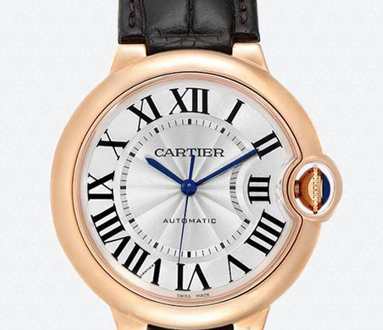 C@RTIER Ballon Bleu 18K Rose Gold Unisex Watch, WGBB0009