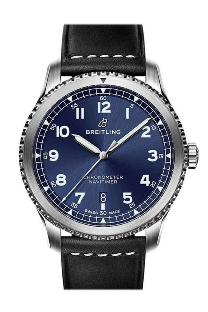 BRE!TLING Navitimer Black Leather A17314101-B1X1