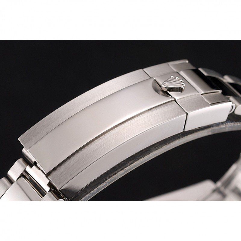 Swiss Rolex GMT Master II Black Dial Stone Set Bezel Stainless Steel Case And Bracelet 1453747 - Orolen