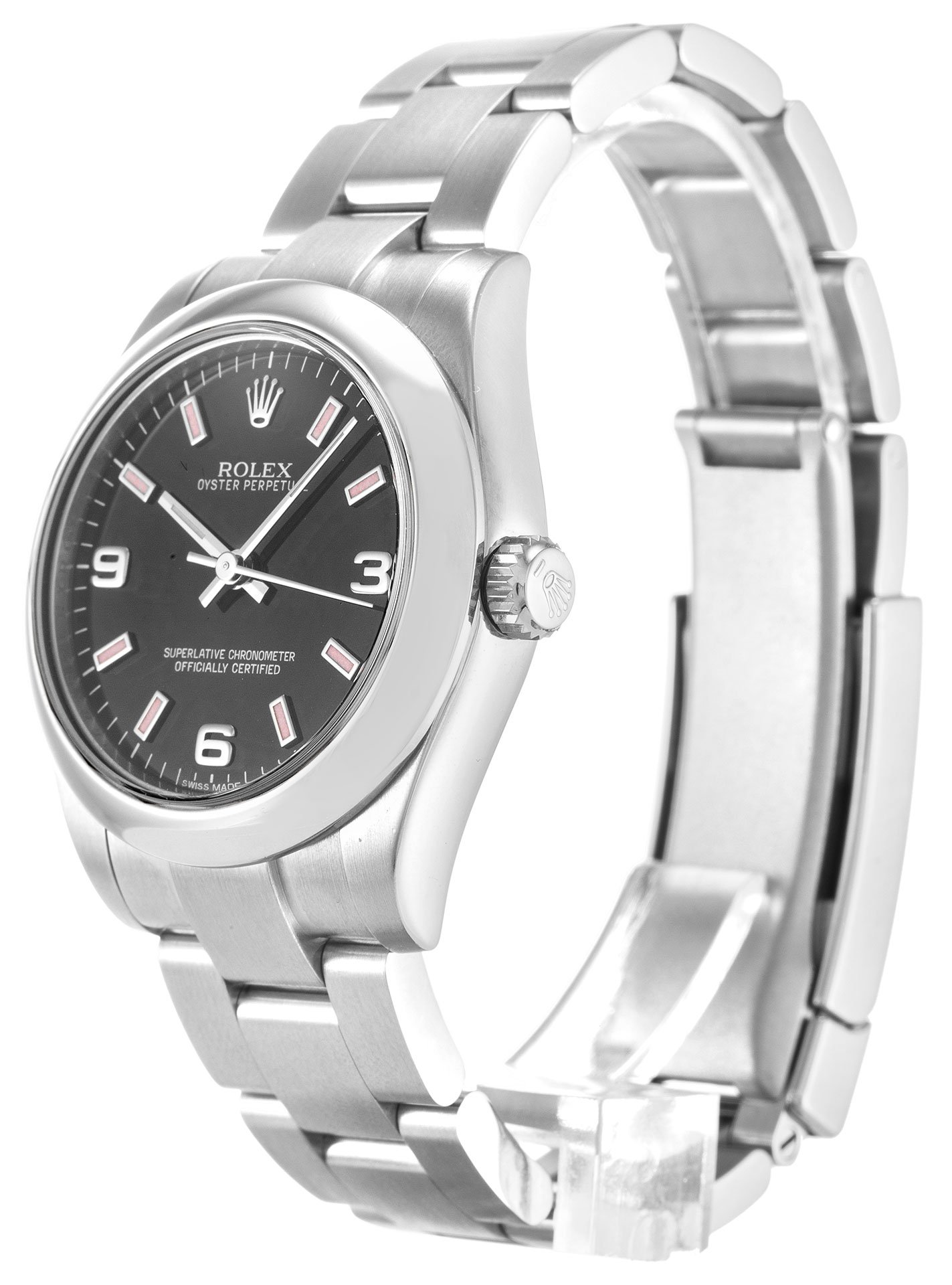 rol€x Lady Oyster Perpetual 31mm Black 177200