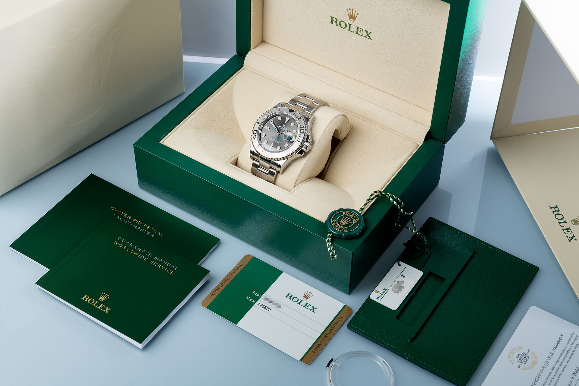 Rolex Yacht-Master 40MM Rhodium Dial 126622-0001 - Orolen