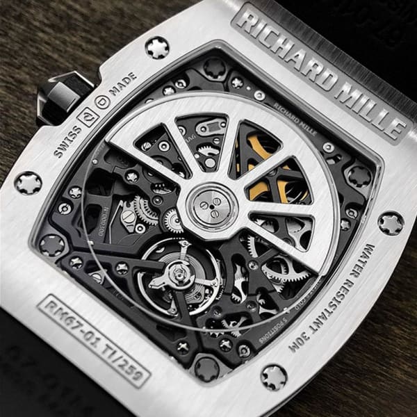 RICH@RD M!LLE RM 67-01 Automatic Extra Flat Titanium