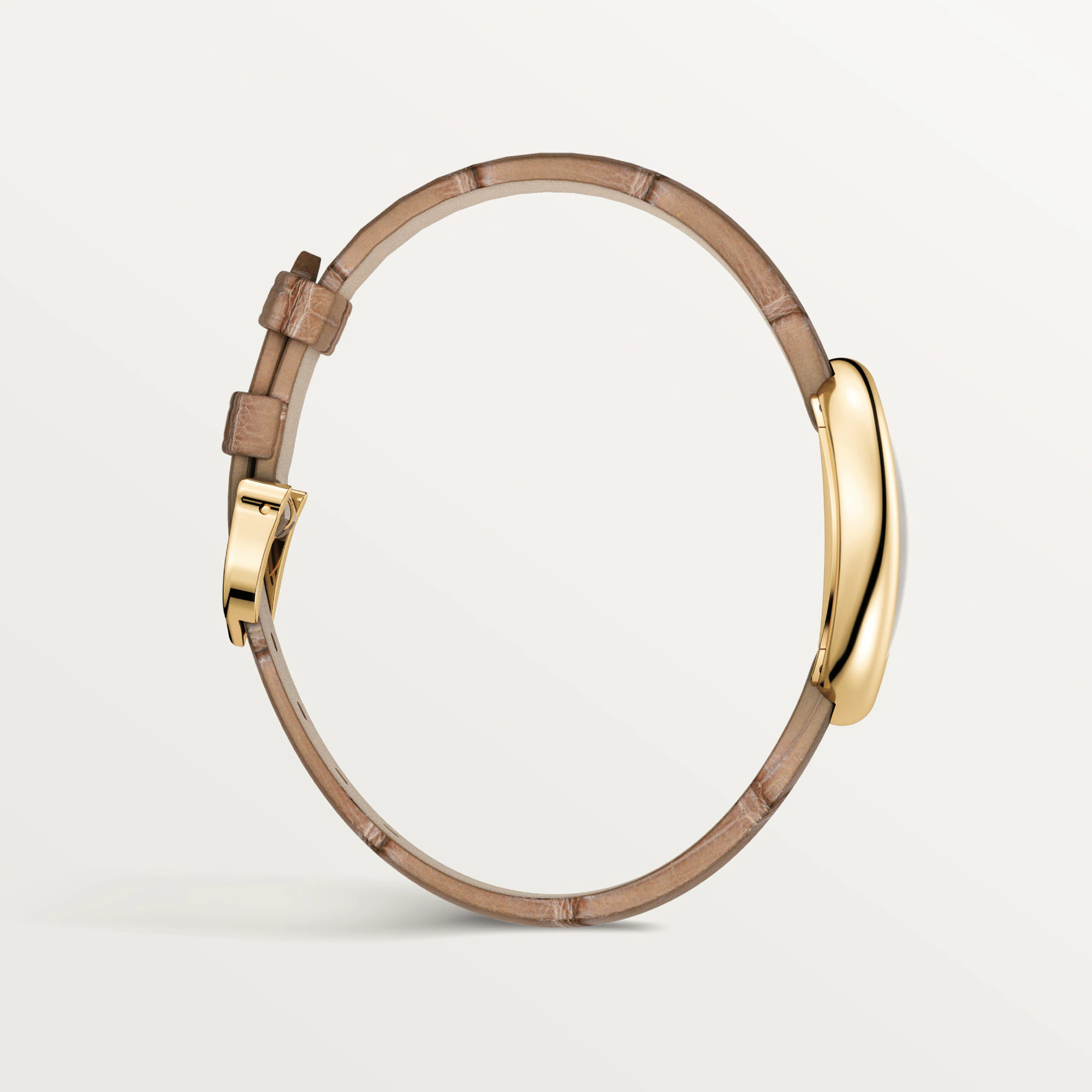 Cartier Baignoire 18K Yellow Gold Ladies Watch, WGBA0007 - Orolen