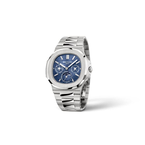 Patek Philippe Nautilus White Gold 5740-1G-001 with Blue Sunburst dial - Orolen