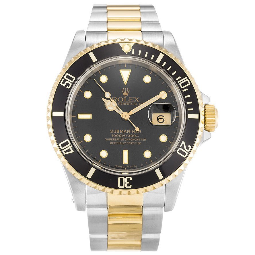 rol€x Submariner Black Dial 16613