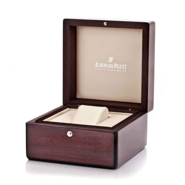 AUDEM@RS P!GUET Royal Oak Chronograph Silver Dial 41mm 18k Rose Gold Watch 26320OR.OO.1220OR.02