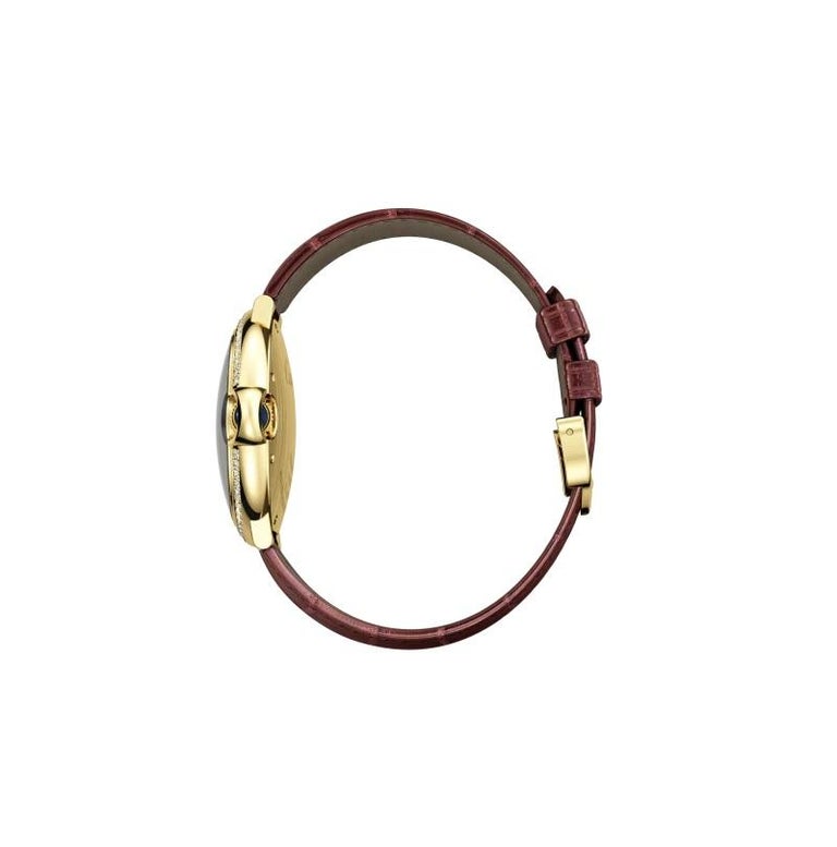 Cartier Ballon Bleu 36mm 18K Yellow Gold & Diamonds Lady��s Watch, WJBB0041 - Orolen